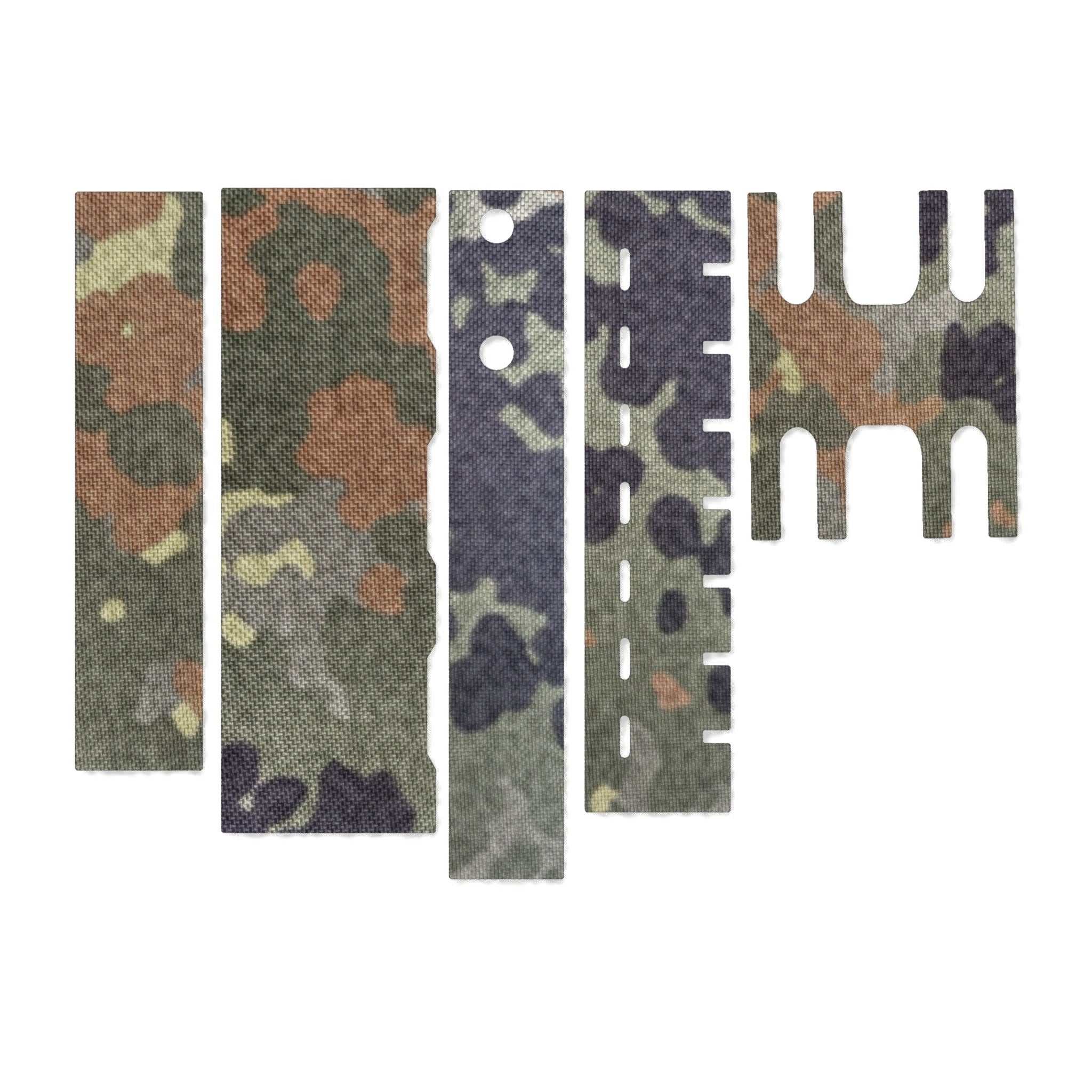 Streamlight ProTac HL-X Laser light wrap kit outline, Flecktarn