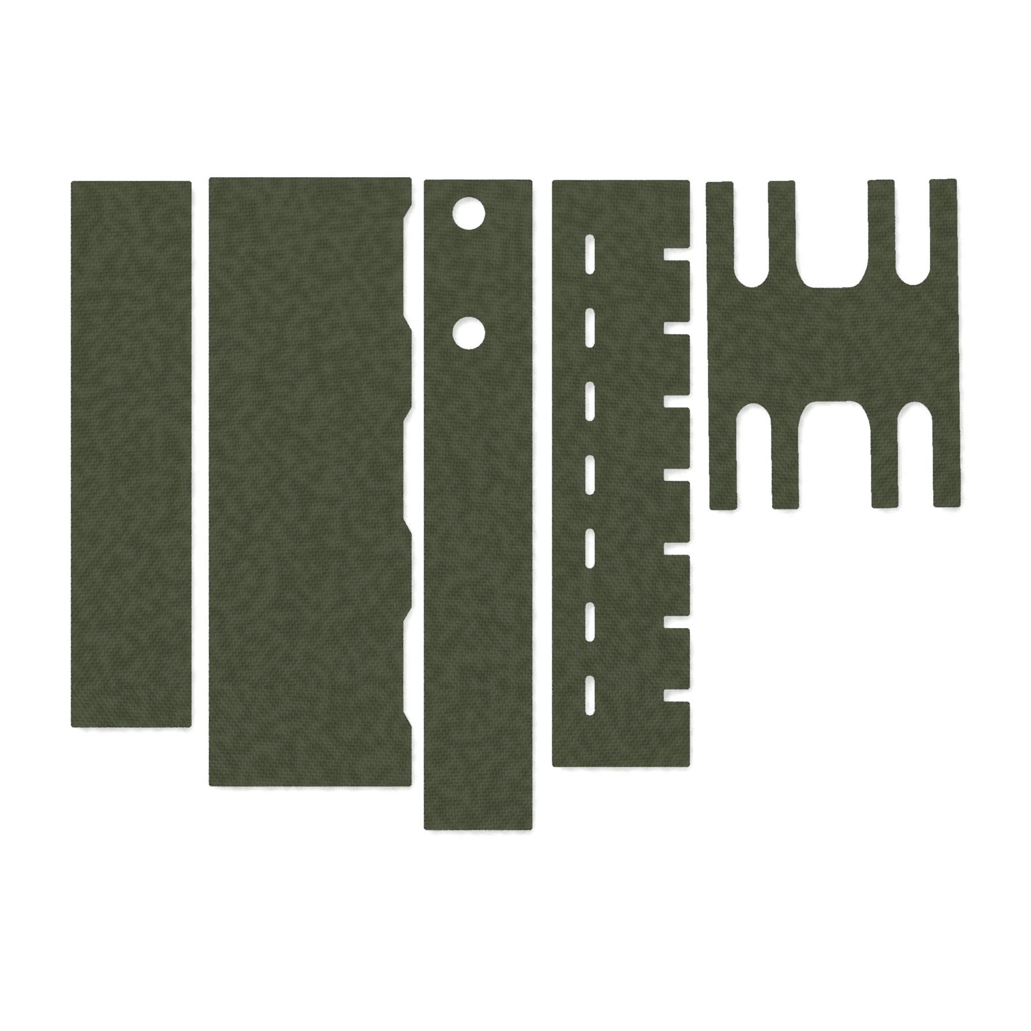 Streamlight ProTac HL-X Laser light wrap kit outline, OD Green