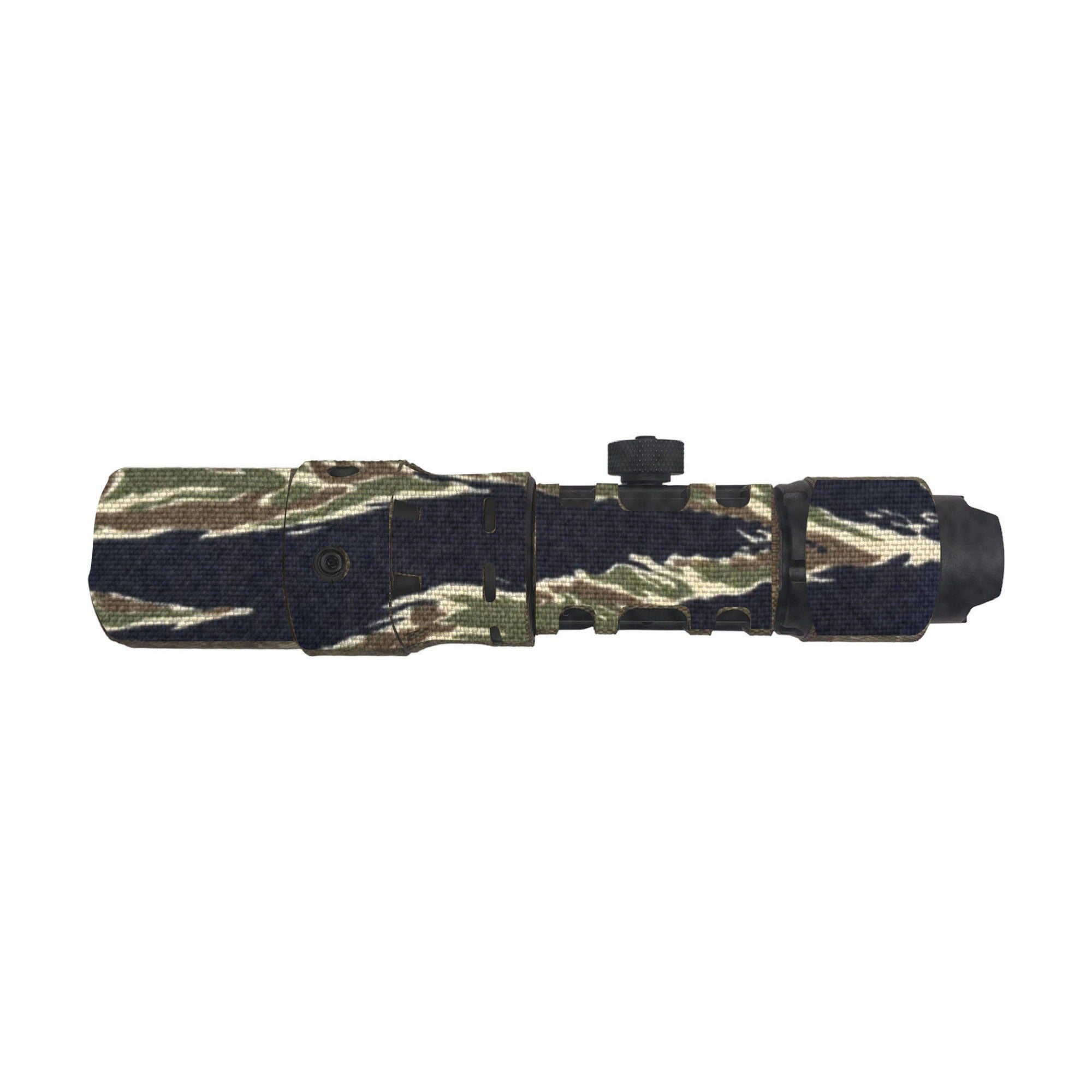 Streamlight ProTac HL-X Laser Cordura light wrap, Tiger Stripe (Green/Black)