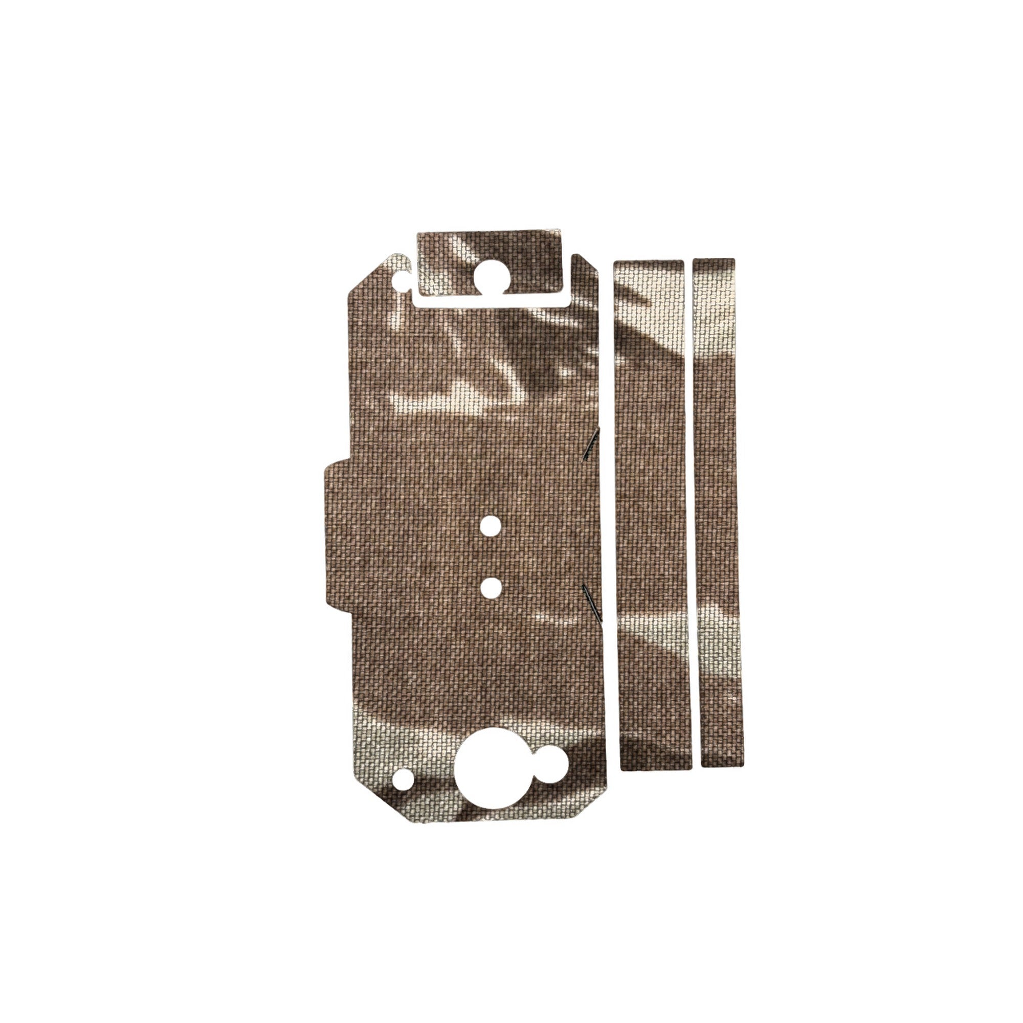 Streamlight TLR-2 / 2S / 2HL light wrap kit outline, Tiger Stripe (Desert)