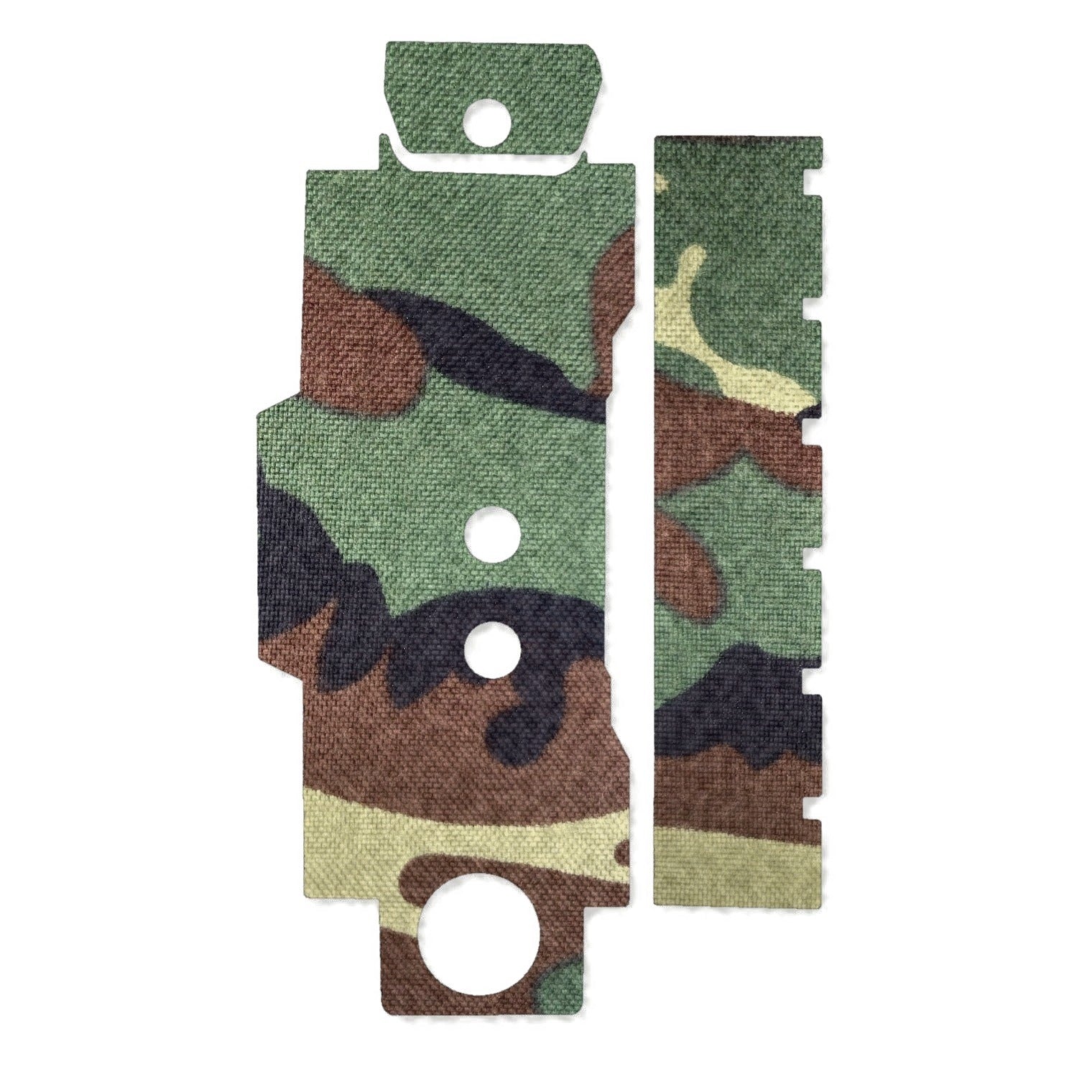 Streamlight TLR-4 light wrap kit outline, M81 Woodland