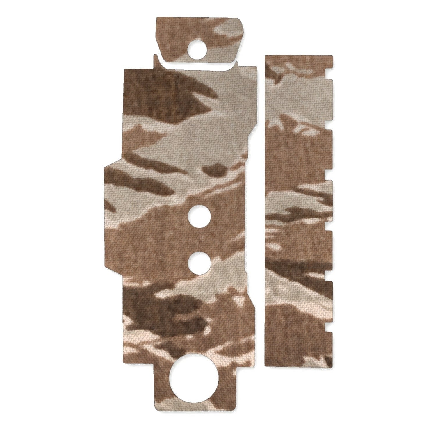 Streamlight TLR-4 light wrap kit outline, Tiger Stripe (Desert)