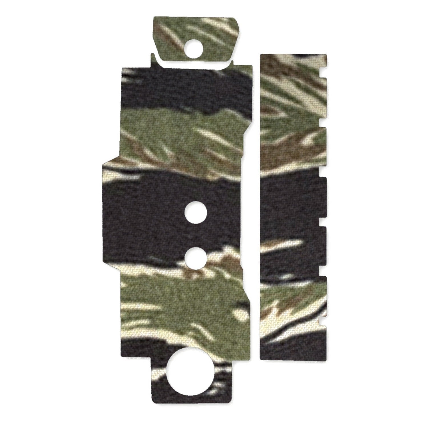 Streamlight TLR-4 light wrap kit outline, Tiger Stripe (Green/Black)