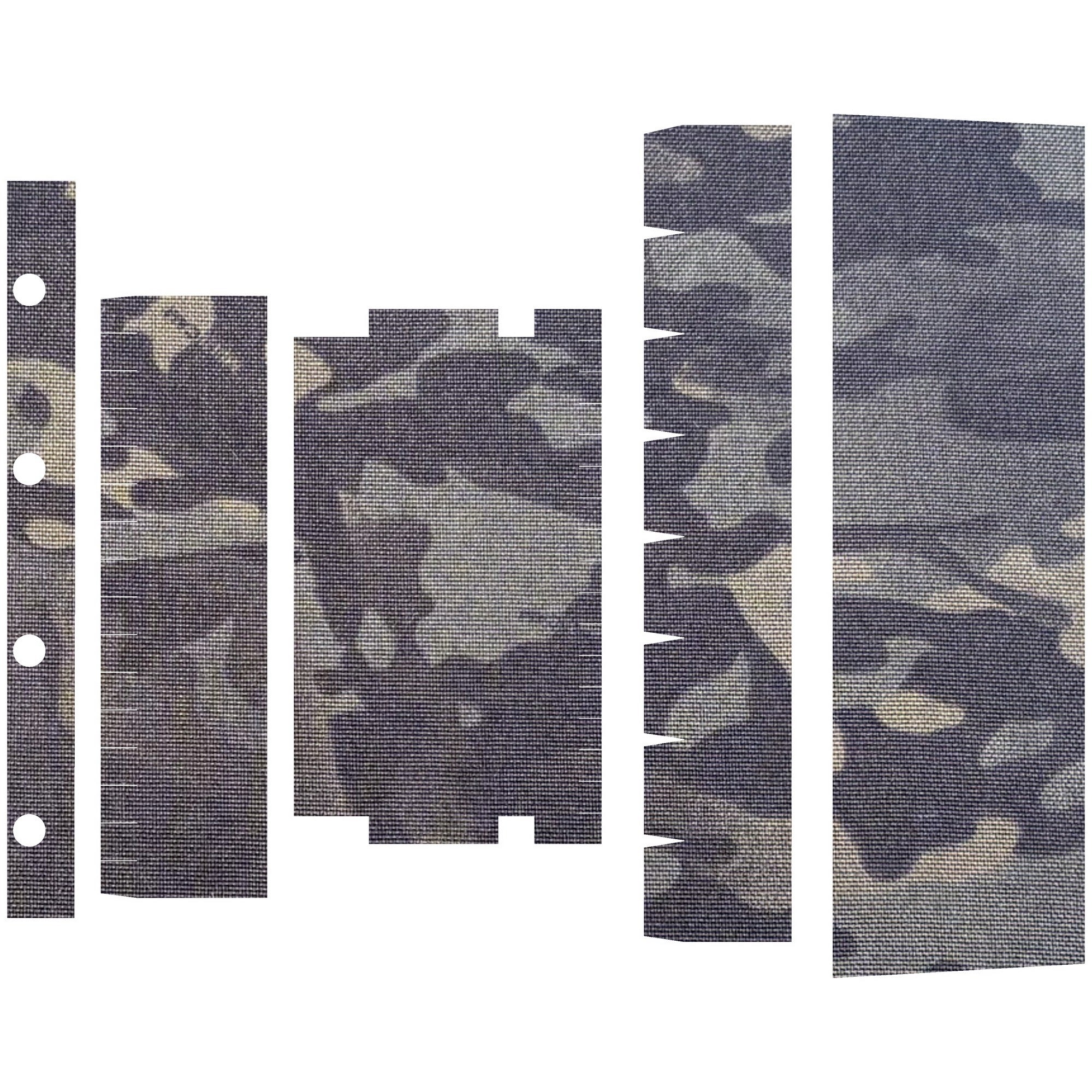 SureFire Mini Scout M300/M340 (DF/DFT) light wrap kit outline, MultiCam Black (M300/M340-DF)