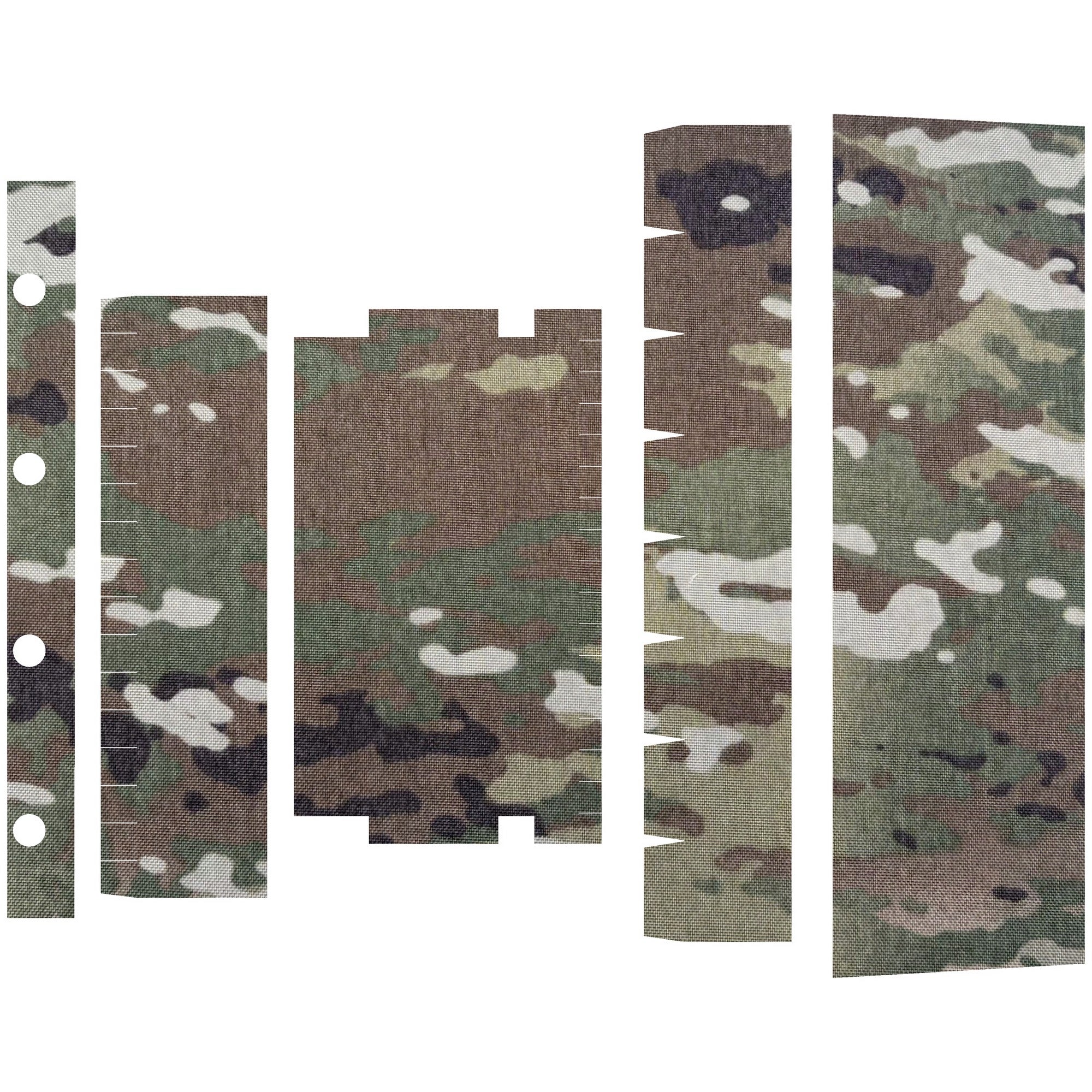 SureFire Mini Scout M300/M340 (DF/DFT) light wrap kit outline, MultiCam (M300/M340-DF)