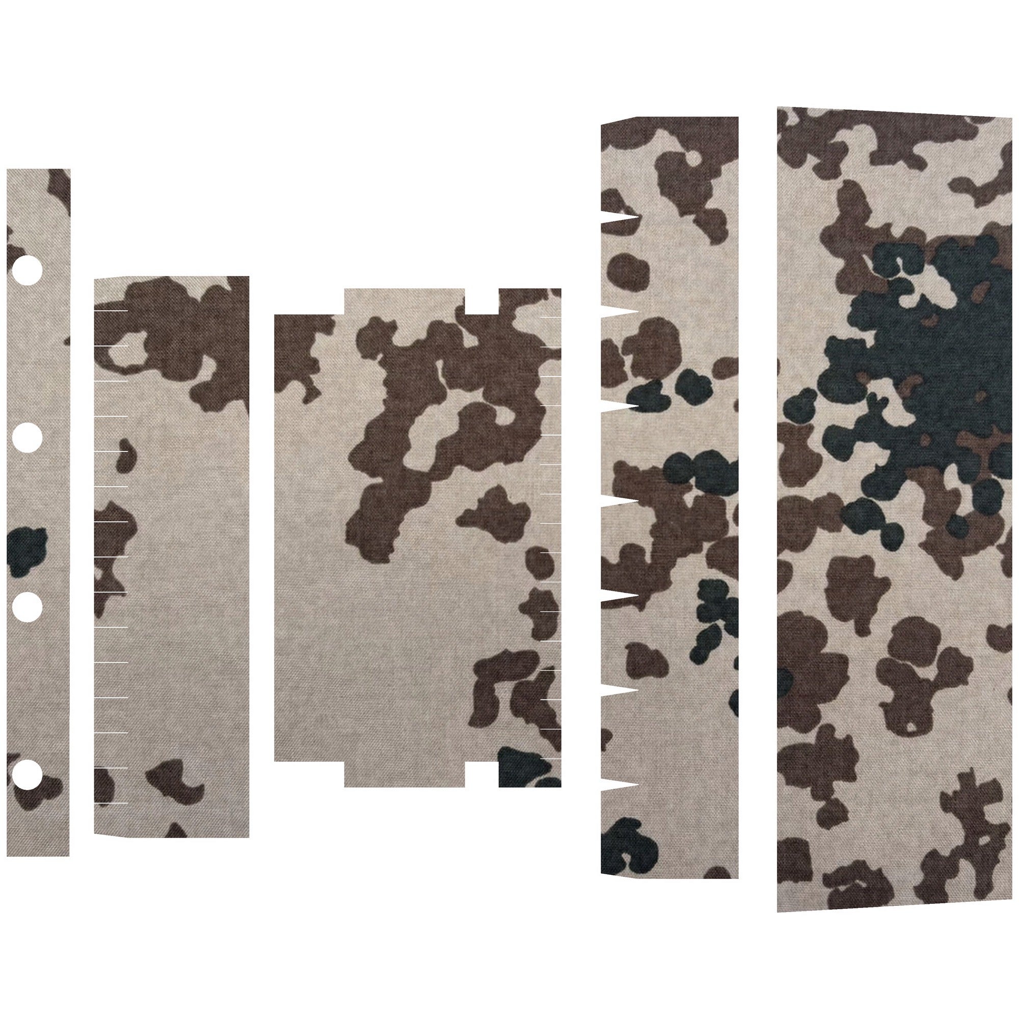 SureFire Mini Scout M300/M340 (DF/DFT) light wrap kit outline, Tropentarn (M300/M340-DF)