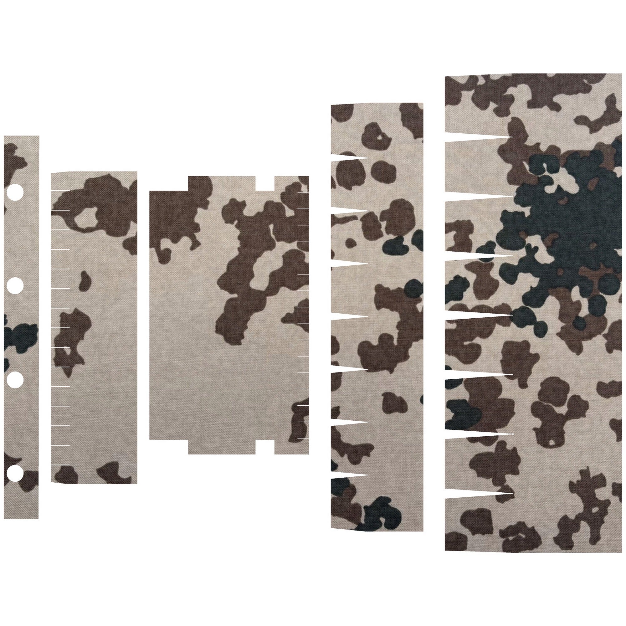 SureFire Mini Scout M300/M340 (DF/DFT) light wrap kit outline, Tropentarn (M300/M340-DFT)