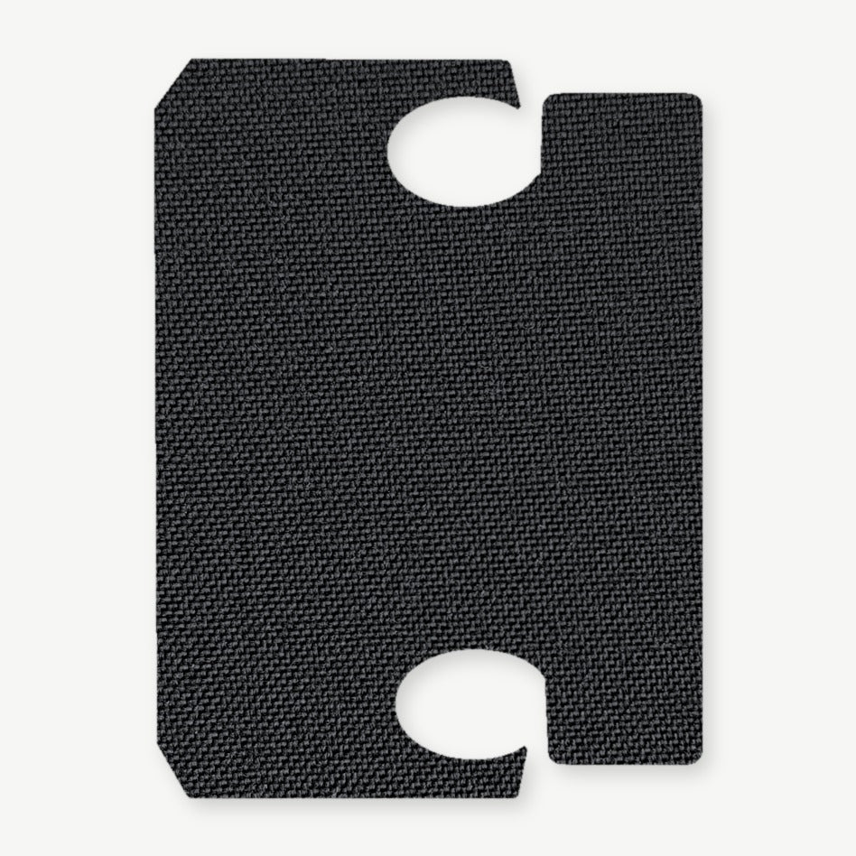 Light Wrap Kit for SureFire XC1 - die-cut Cordura 1000D kit pieces in Black - Combat Textiles