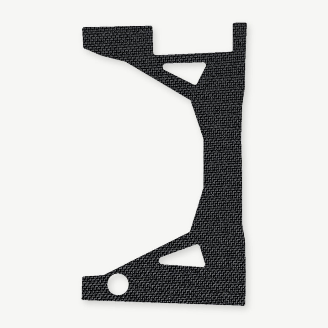 Optic Wrap Kit for Swampfox Justice - die-cut Cordura 1000D kit pieces in Black - Combat Textiles