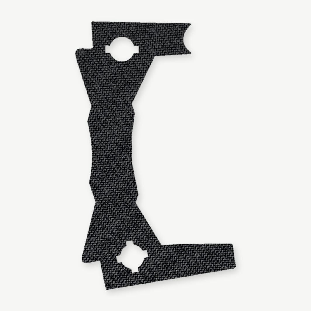 Optic Wrap Kit for Swampfox Sentinel II - die-cut Cordura 1000D kit pieces in Black - Combat Textiles