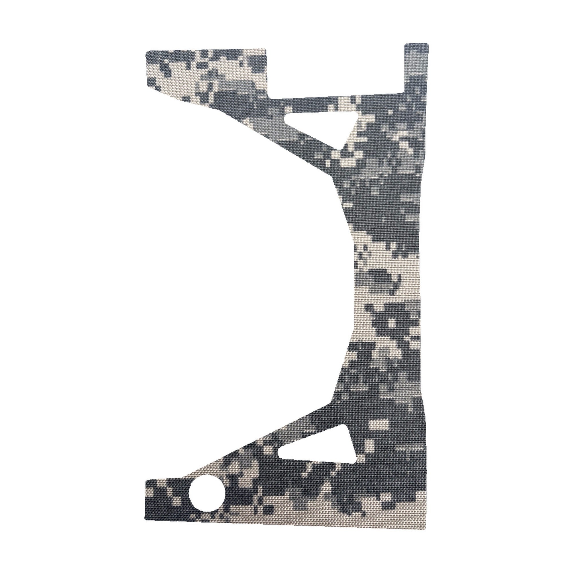 Swampfox Justice optic wrap kit outline, ACU