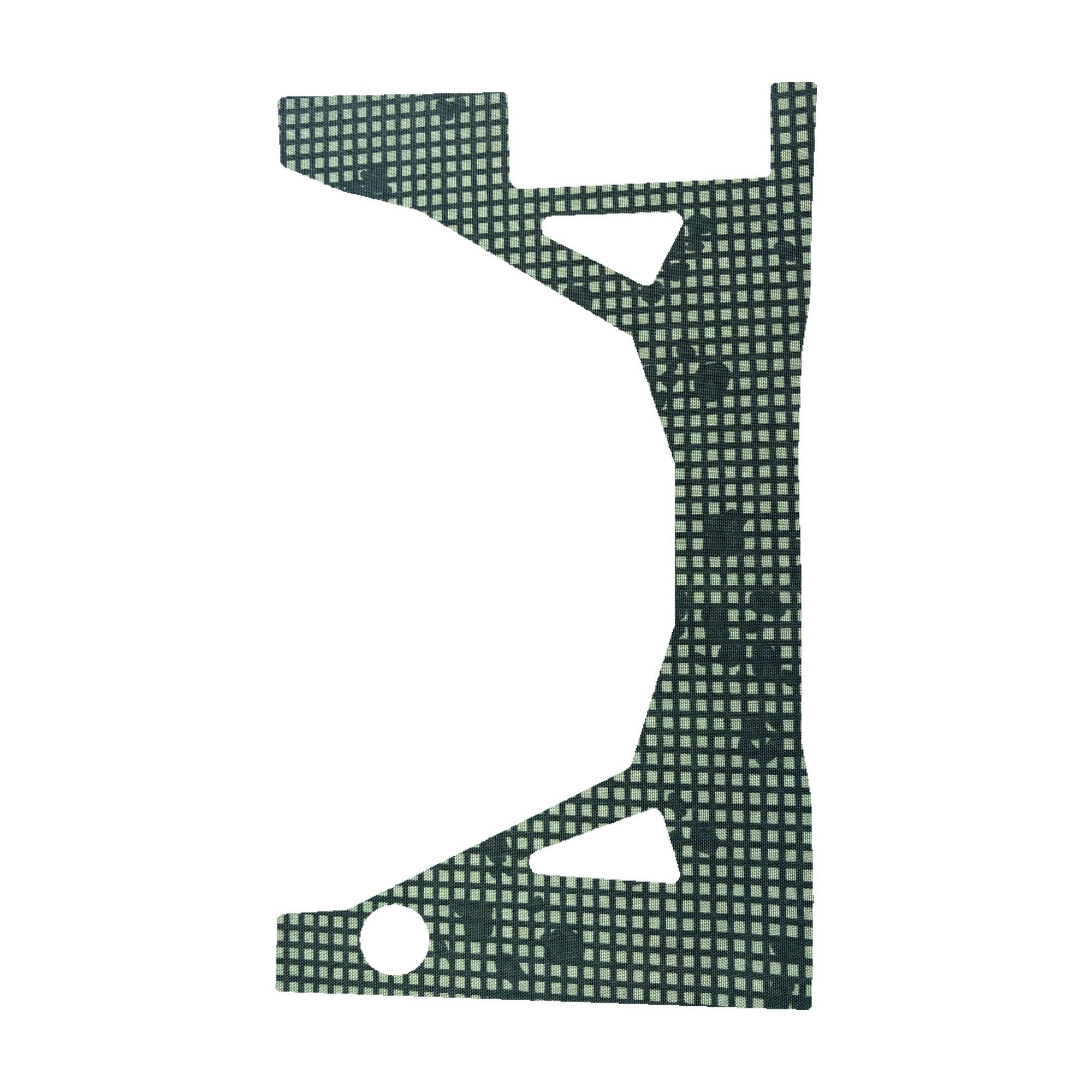 Swampfox Justice optic wrap kit outline, Desert Night Camo