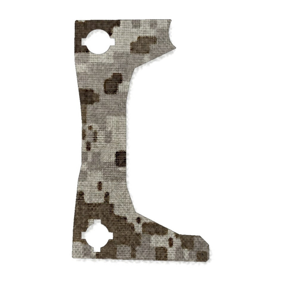 Swampfox Sentinel optic wrap kit outline, ACU (Desert)