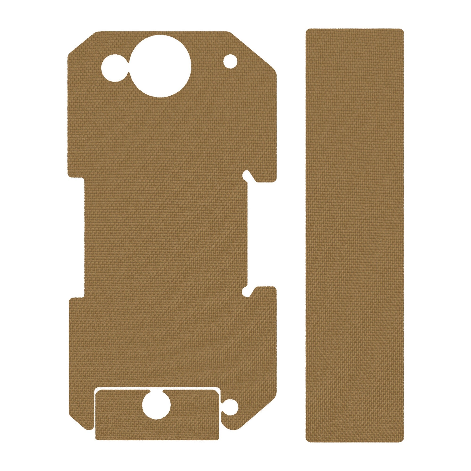 Streamlight TLR-1 / 1S /1 HL light wrap kit outline, Coyote