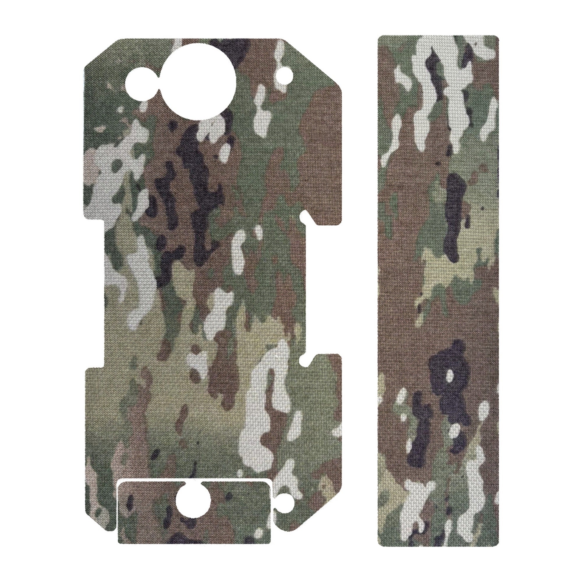 Streamlight TLR-1 / 1S /1 HL light wrap kit outline, MultiCam