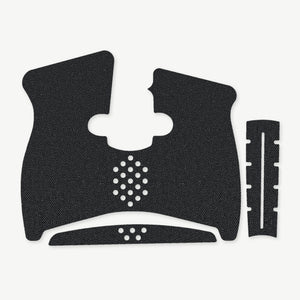 Grip Kit for Taurus G3C - die-cut Cordura 1000D kit pieces in Black - Combat Textiles