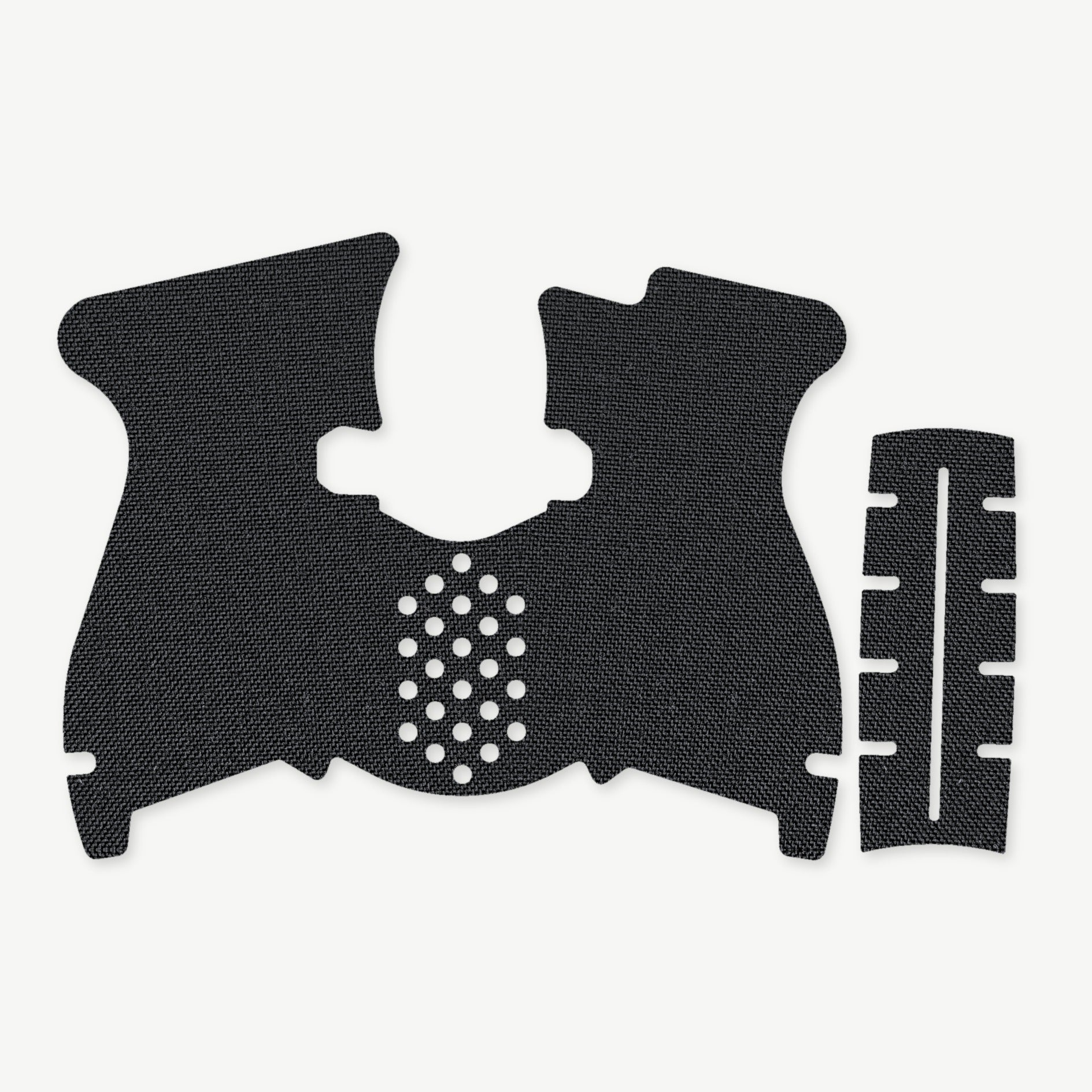 Grip Kit for Taurus GX4 - die-cut Cordura 1000D kit pieces in Black - Combat Textiles