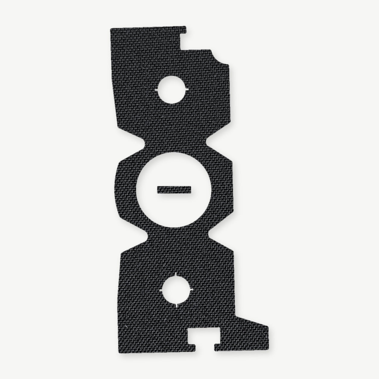 Optic Wrap Kit for Trijicon RCR - die-cut Cordura 1000D kit pieces in Black - Combat Textiles