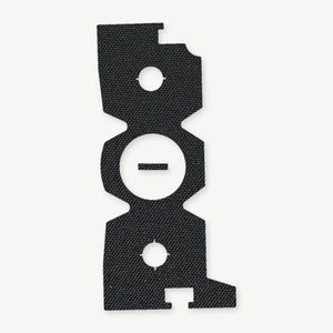 Optic Wrap Kit for Trijicon RCR - die-cut Cordura 1000D kit pieces in Black - Combat Textiles