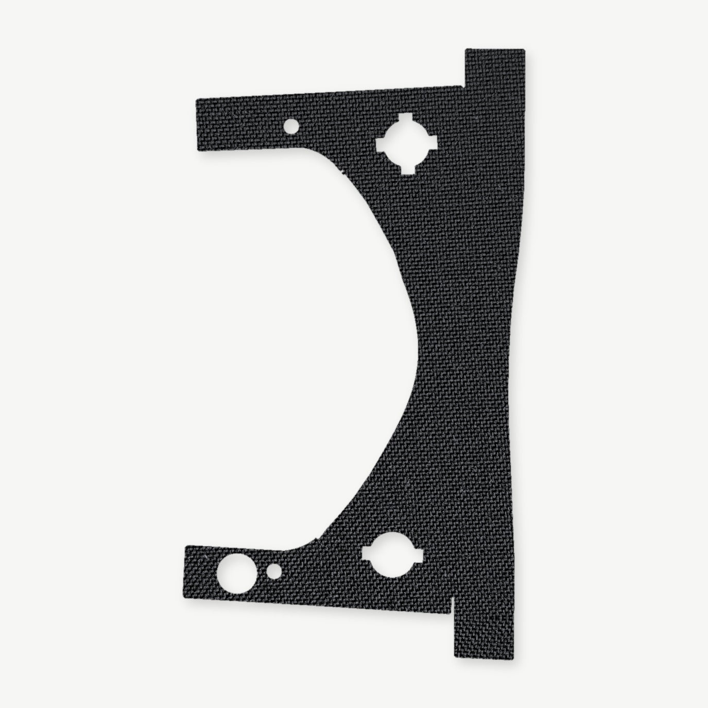 Optic Wrap Kit for Trijicon SRO - die-cut Cordura 1000D kit pieces in Black - Combat Textiles
