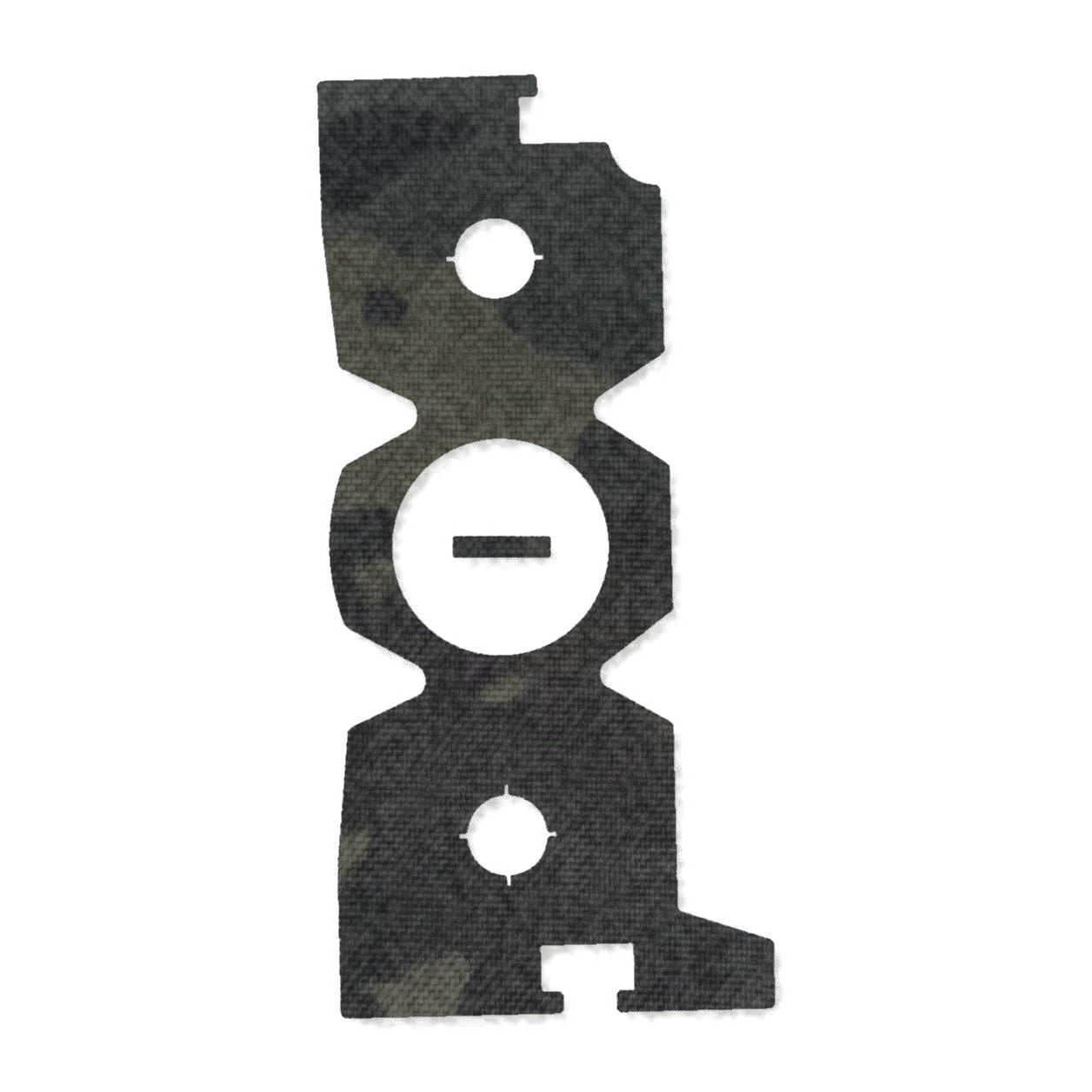 Trijicon RCR optic wrap kit outline, MultiCam Black