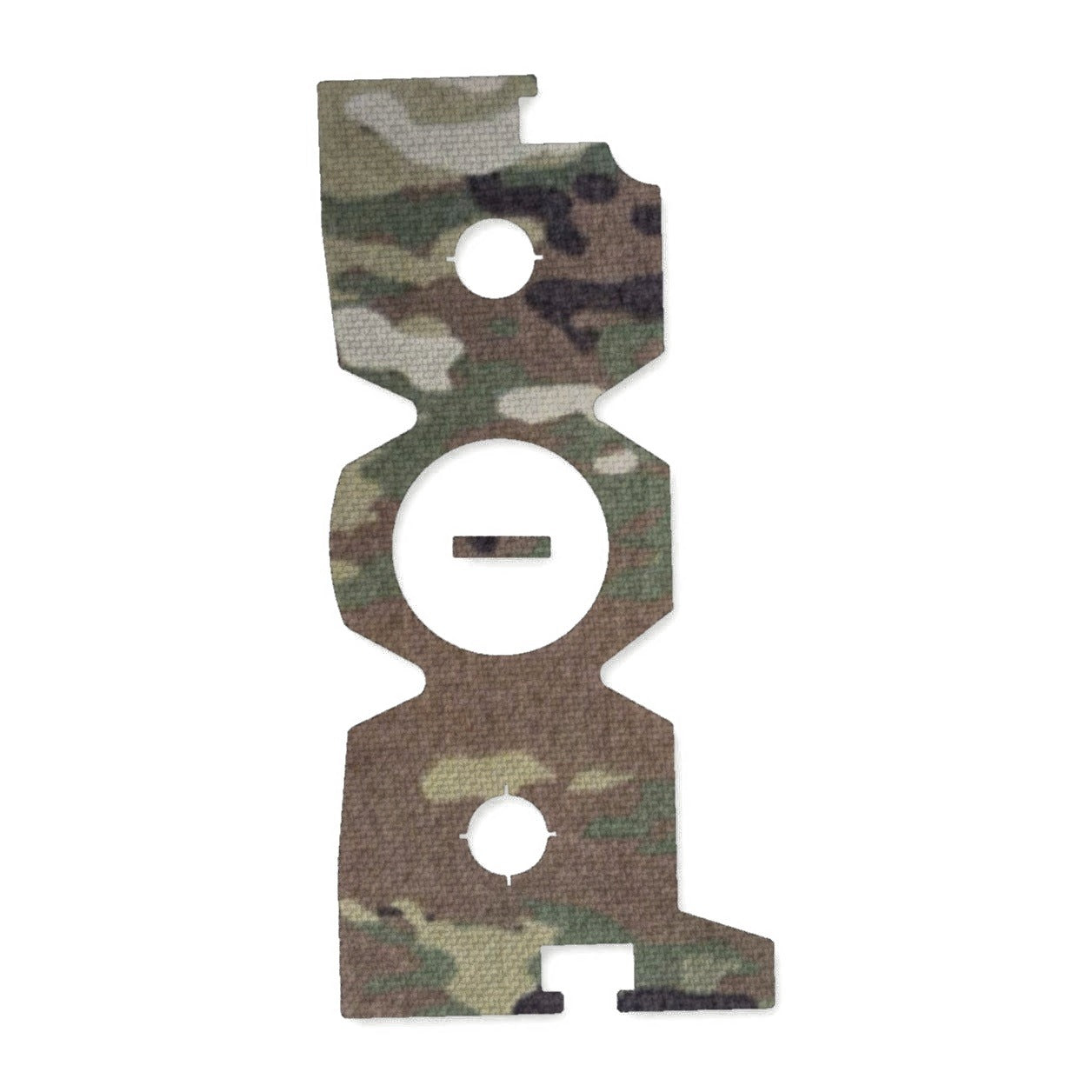 Trijicon RCR optic wrap kit outline, MultiCam