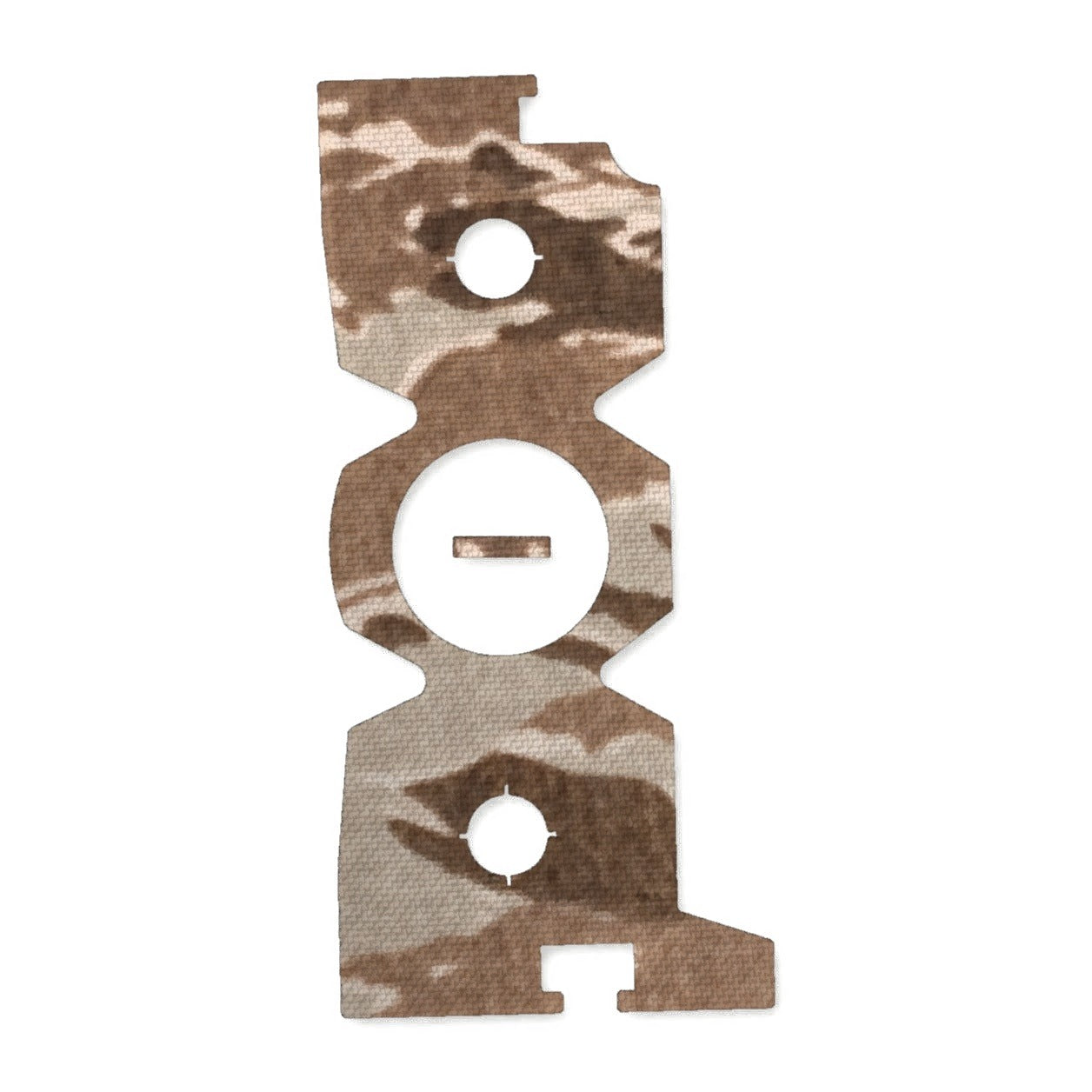 Trijicon RCR optic wrap kit outline, Tiger Stripe (Desert)