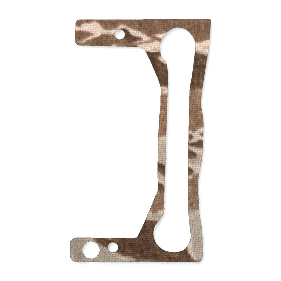 Trijicon RMR Dual Illuminated optic wrap kit outline, Tiger Stripe (Desert)