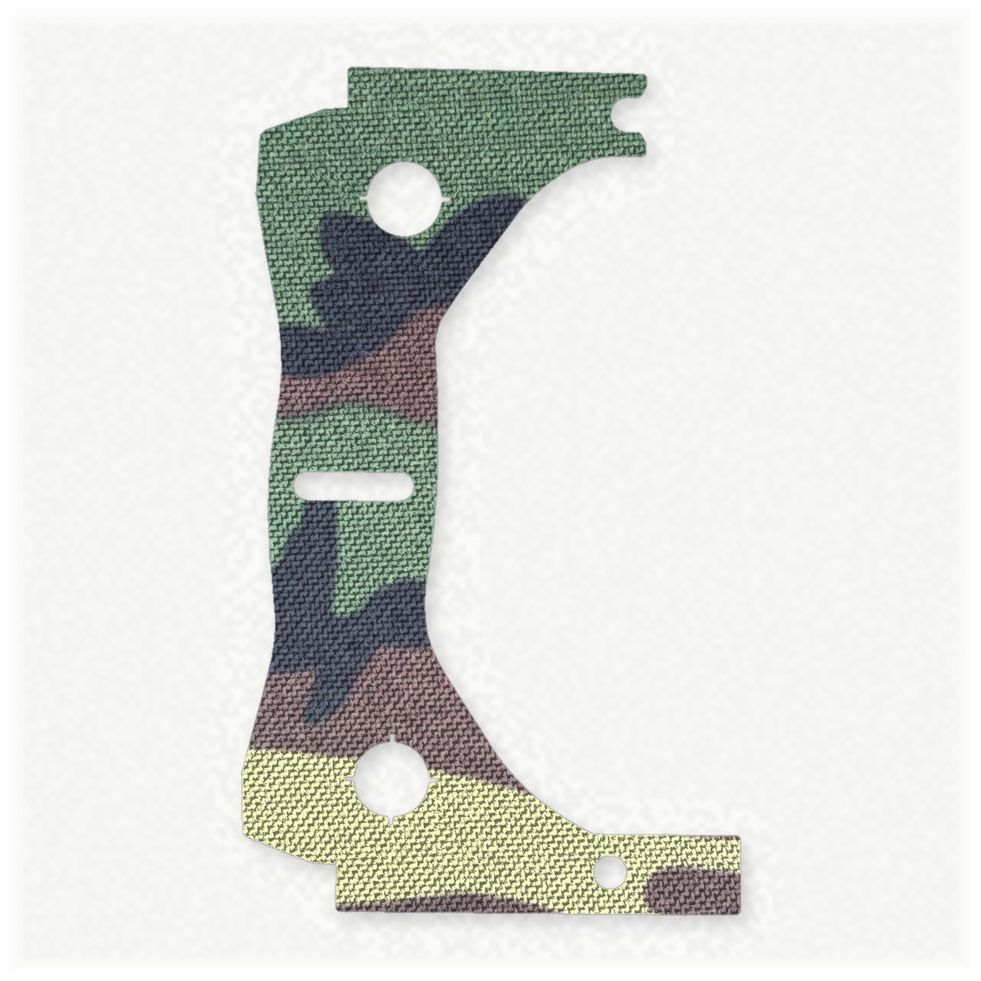 Trijicon RMR HD optic wrap kit outline, M81 Woodland