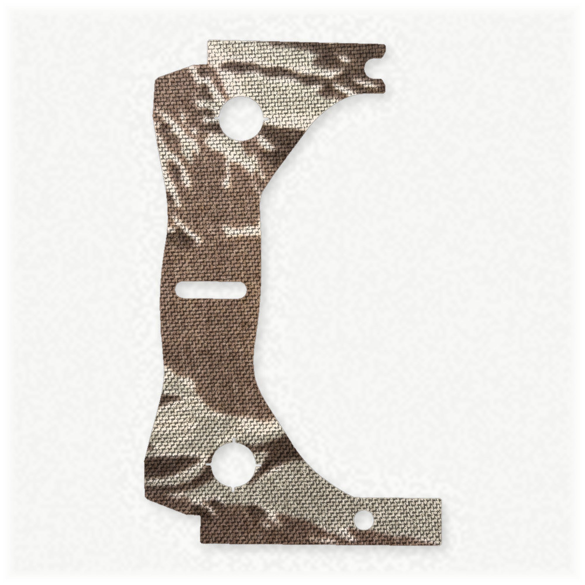 Trijicon RMR HD optic wrap kit outline, Tiger Stripe (Desert)