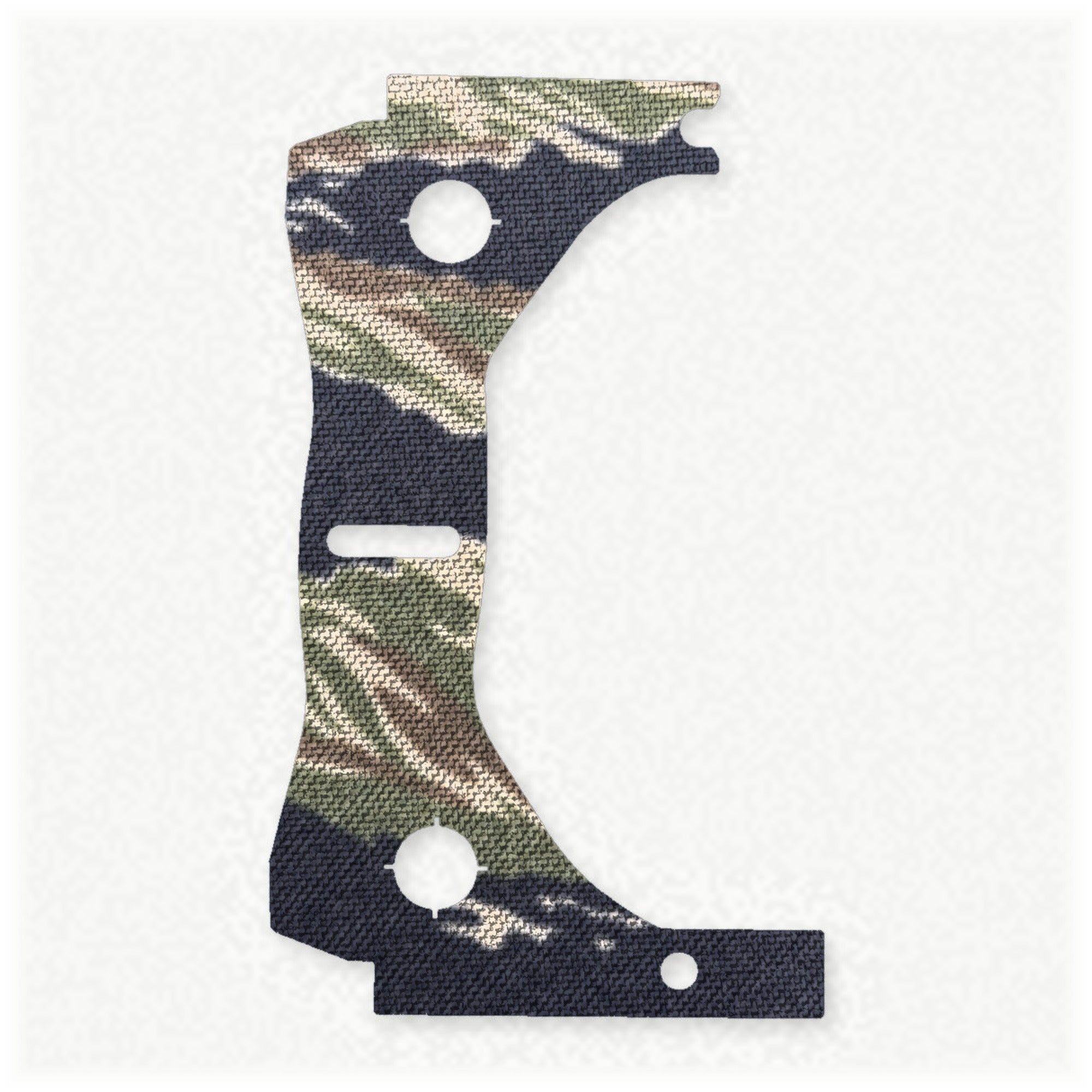 Trijicon RMR HD optic wrap kit outline, Tiger Stripe (Green/Black)
