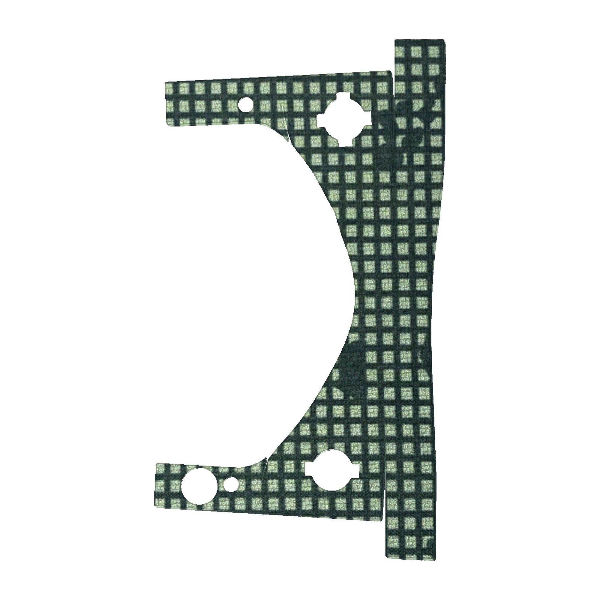 Trijicon SRO optic wrap kit outline, Desert Night Camo