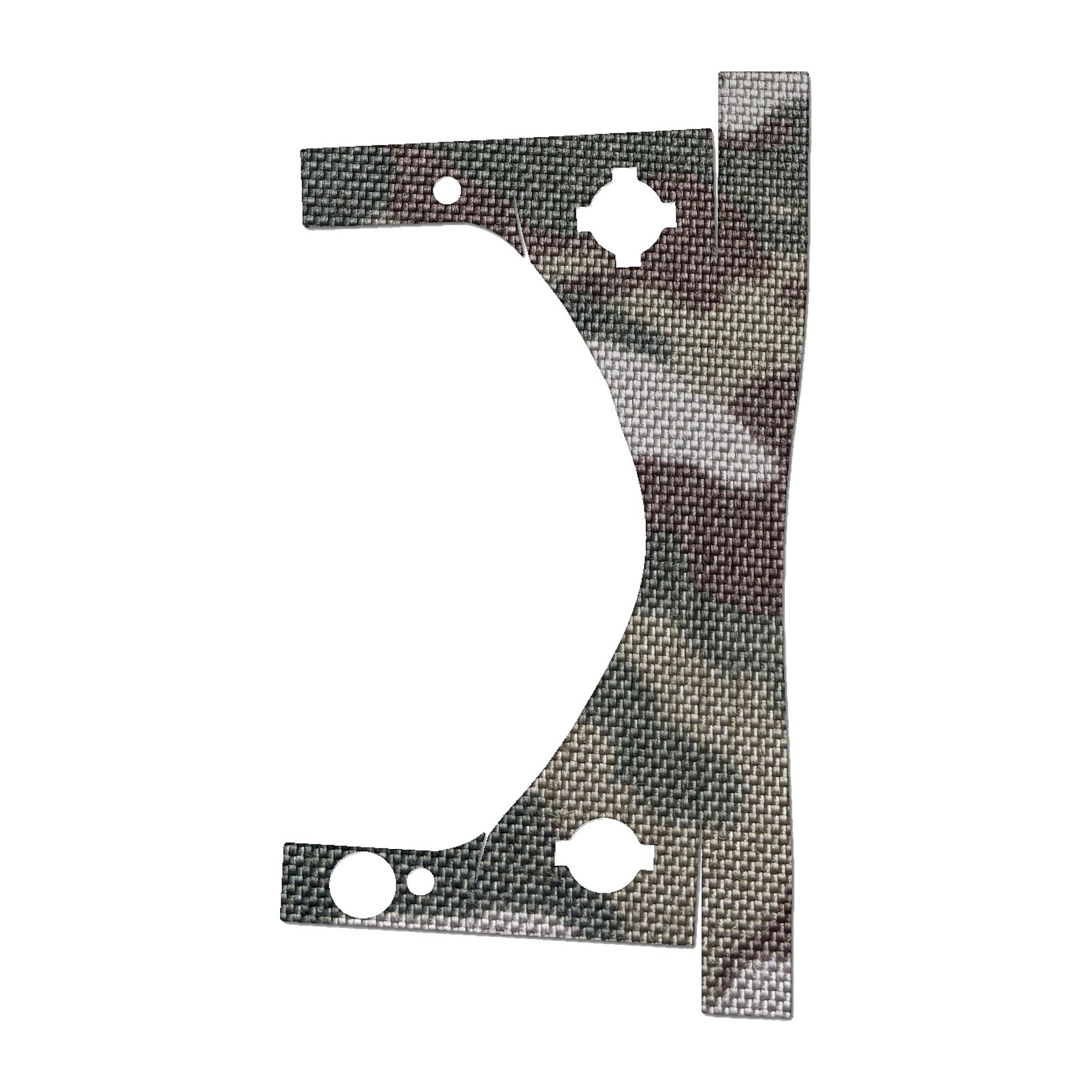 Trijicon SRO optic wrap kit outline, MultiCam