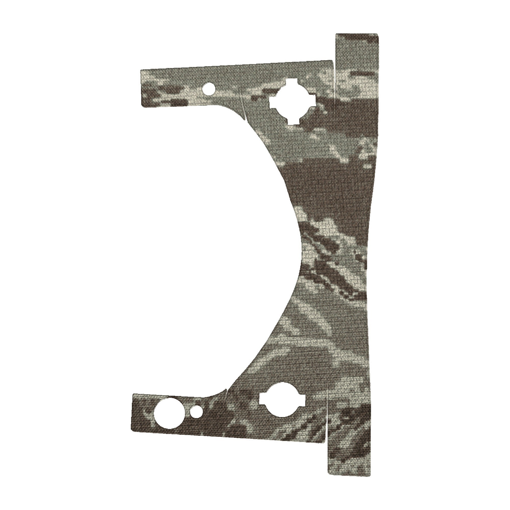 Trijicon SRO optic wrap kit outline, Tiger Stripe (ABU)