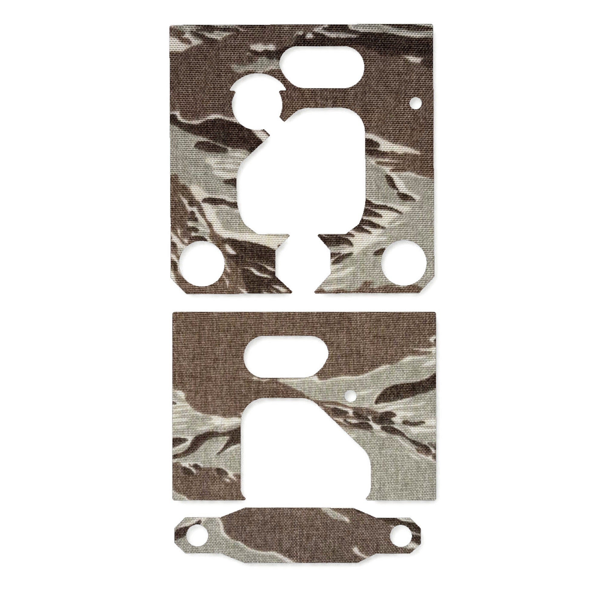 Unity Tactical FAST Micro optic wrap kit outline, Tiger Stripe (ABU)