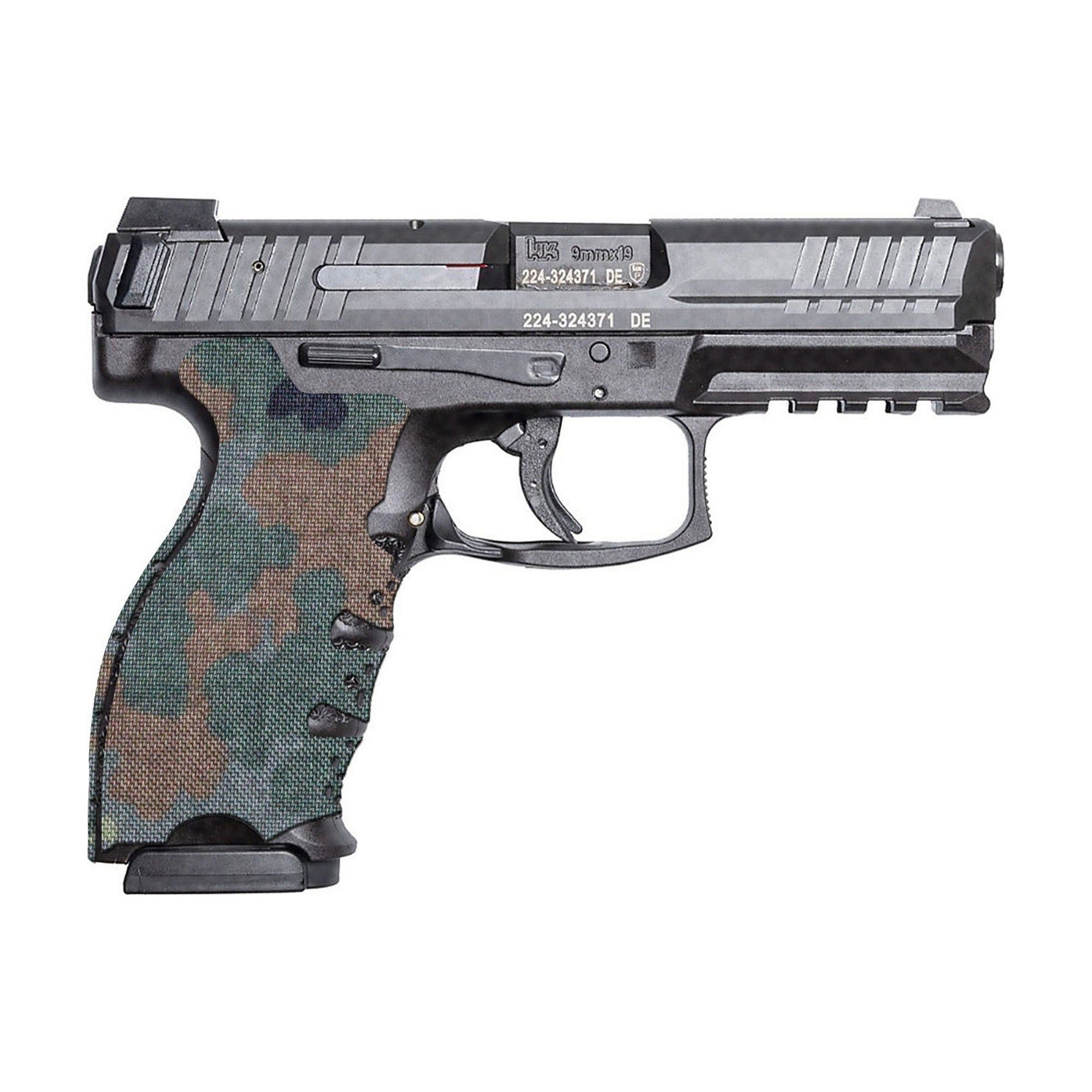 HK VP9 Cordura grip wrap, Flecktarn