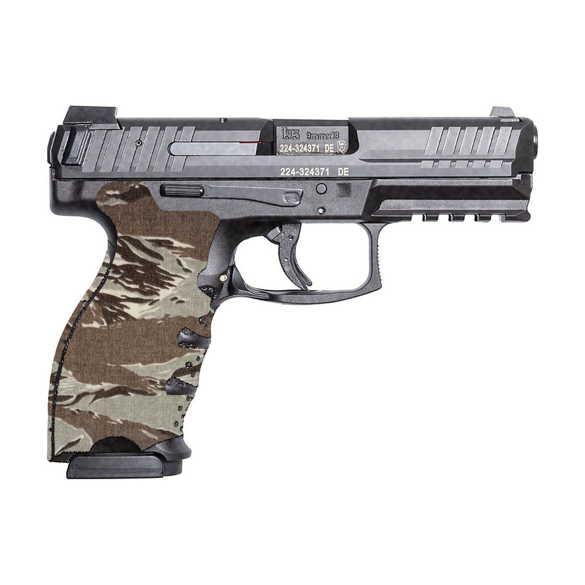 HK VP9 Cordura grip wrap, Tiger Stripe (ABU)