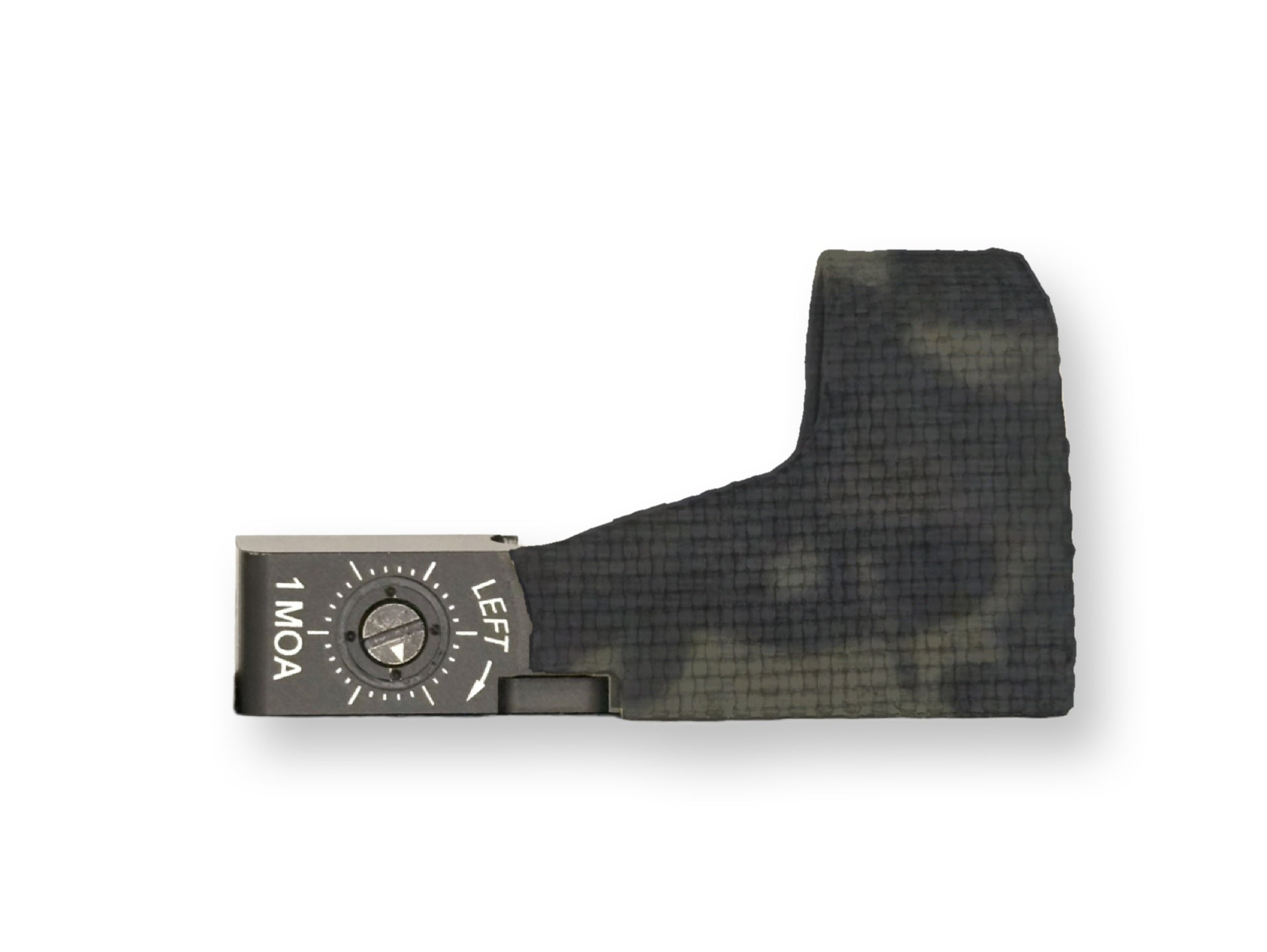 Cordura 1000D optic wrap on the Vortex Venom in MultiCam Black - Combat Textiles