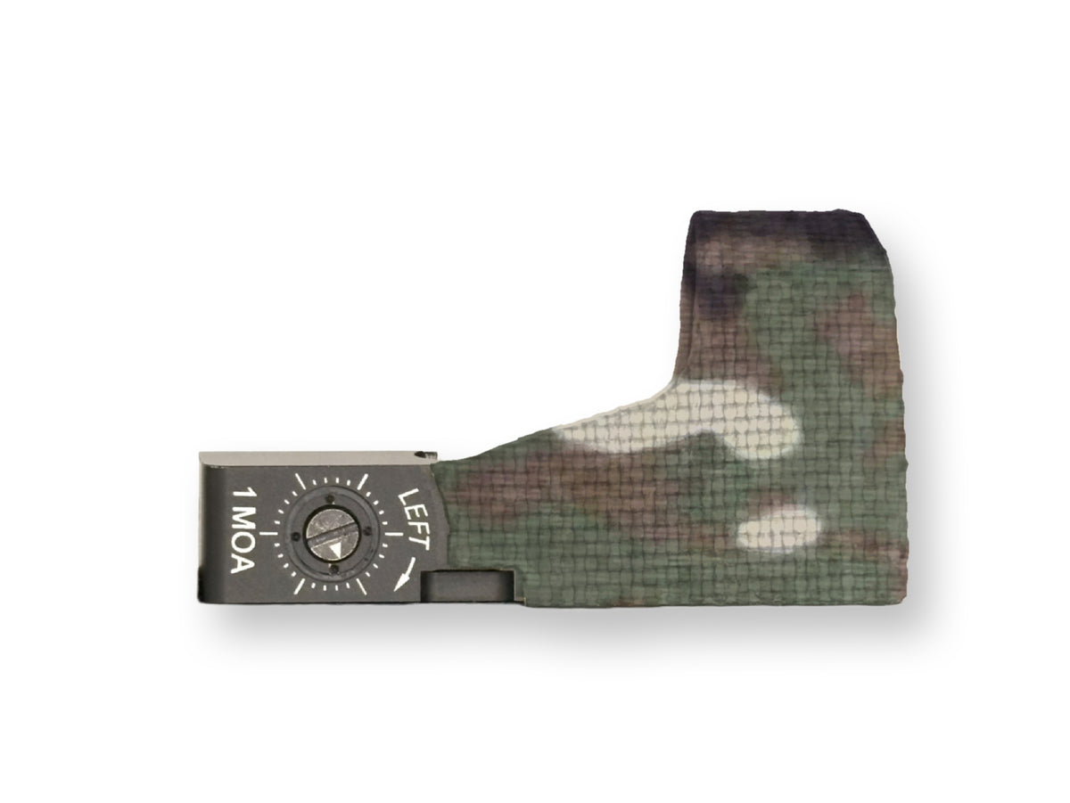 Cordura 1000D optic wrap on the Vortex Venom in MultiCam - Combat Textiles