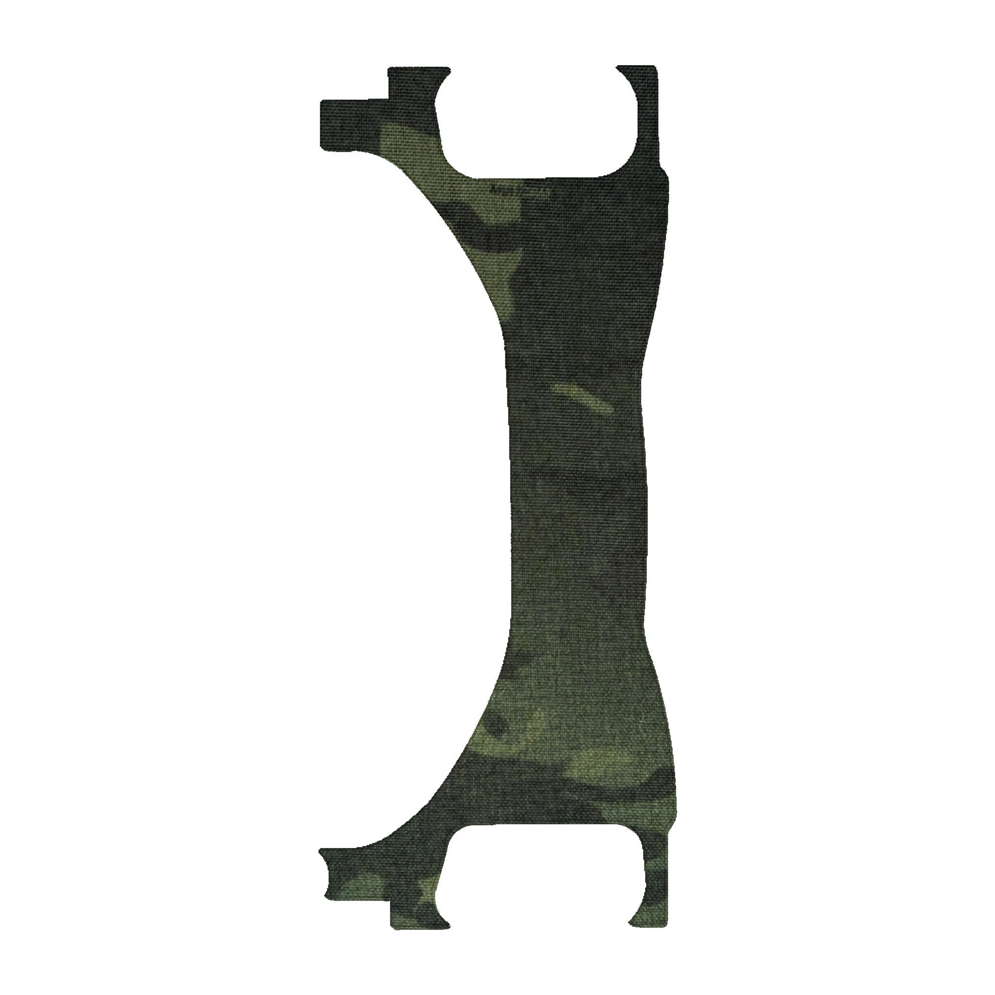 Vortex Defender CCW optic wrap kit outline, MultiCam Black