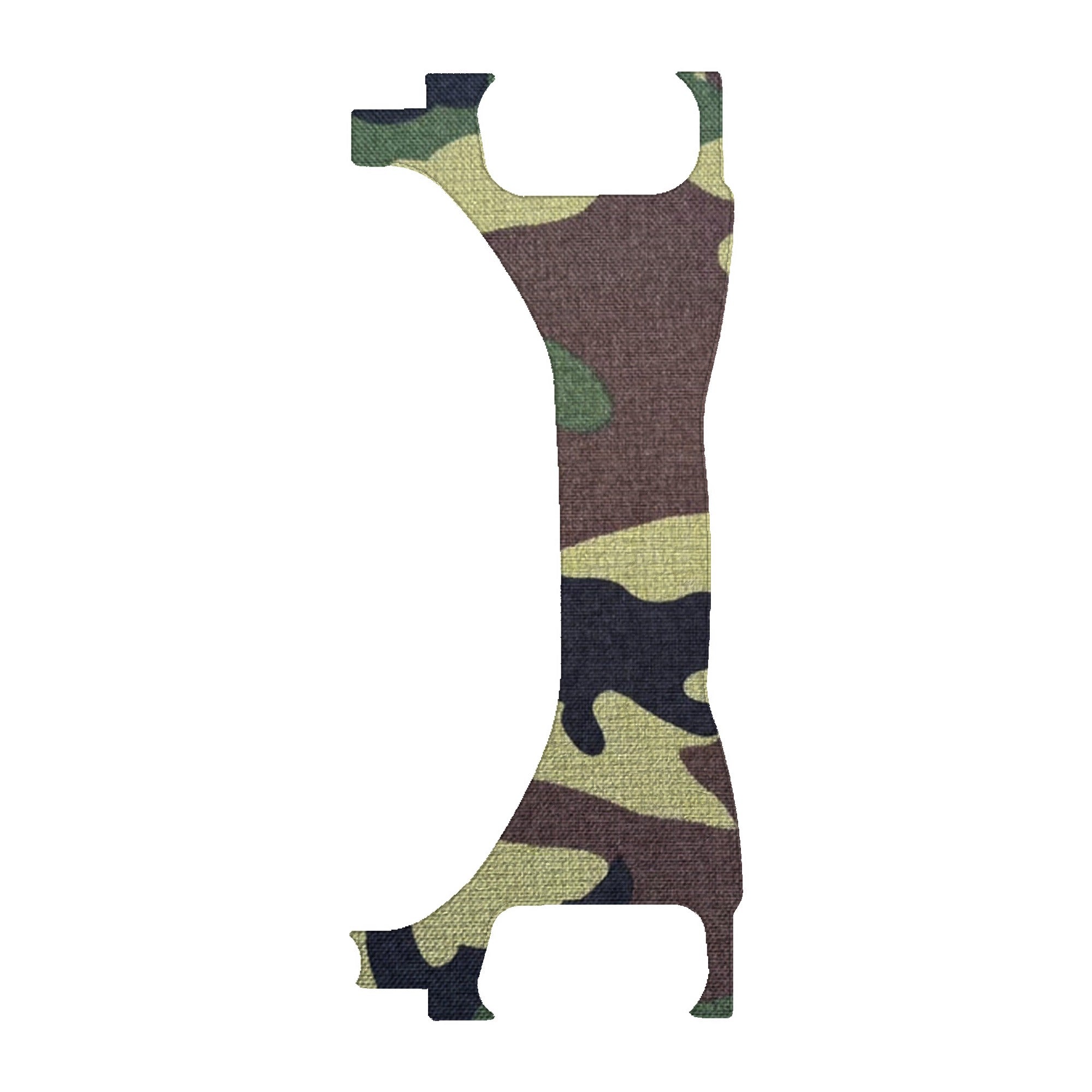 Vortex Defender CCW optic wrap kit outline, M81 Woodland