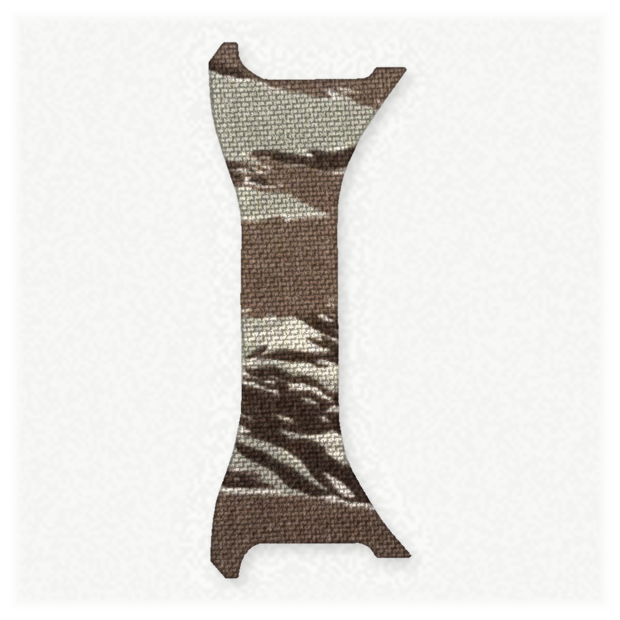 Vortex Defender ST optic wrap kit outline, Tiger Stripe (Desert)