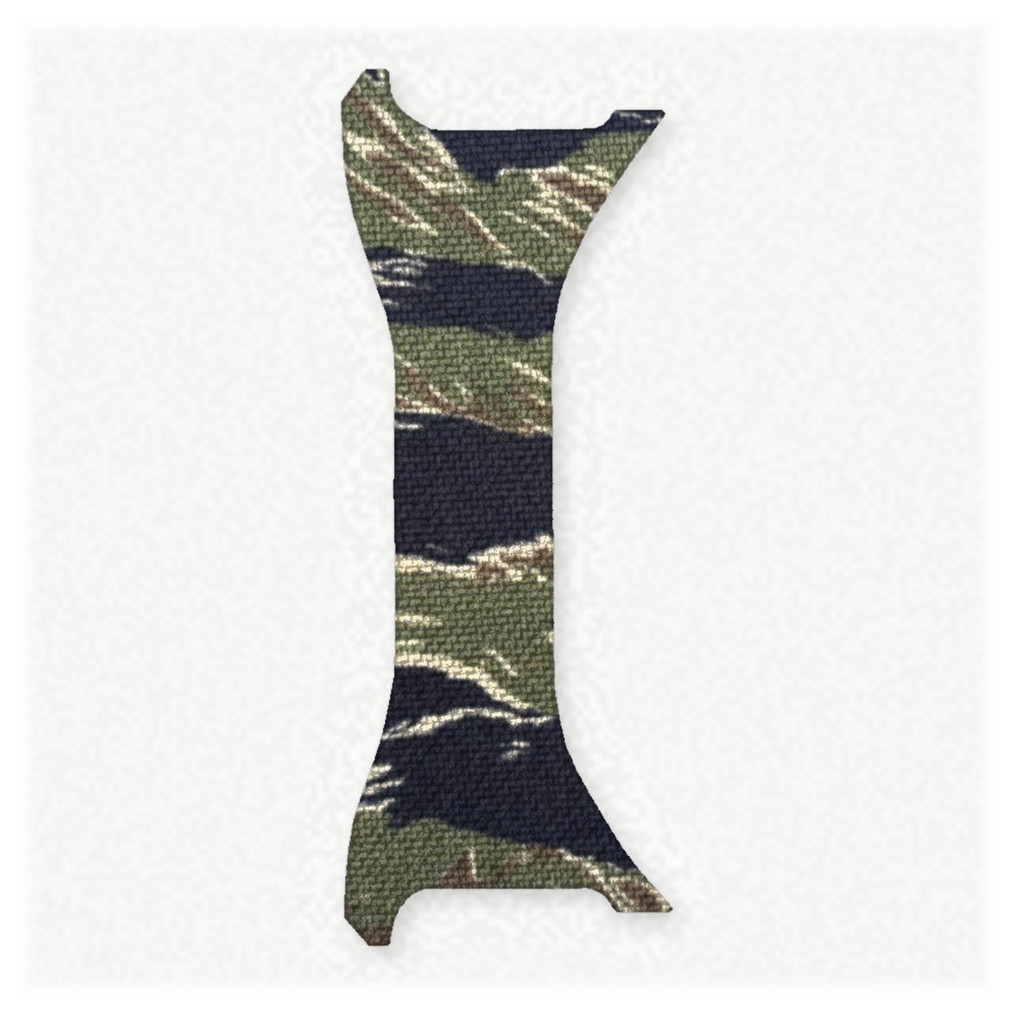 Vortex Defender ST optic wrap kit outline, Tiger Stripe (Green/Black)