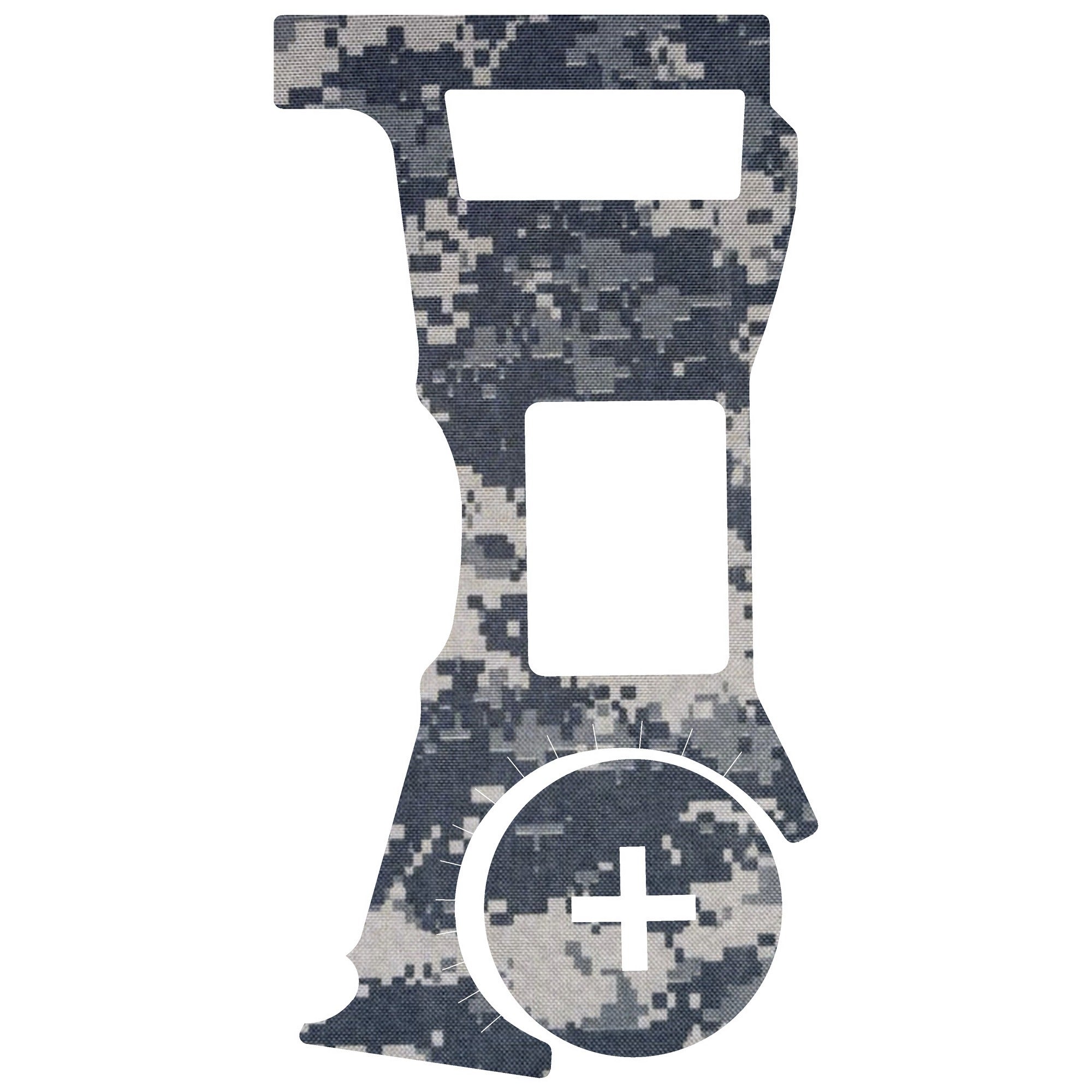 Vortex Defender ST (Enclosed) optic wrap kit outline, ACU