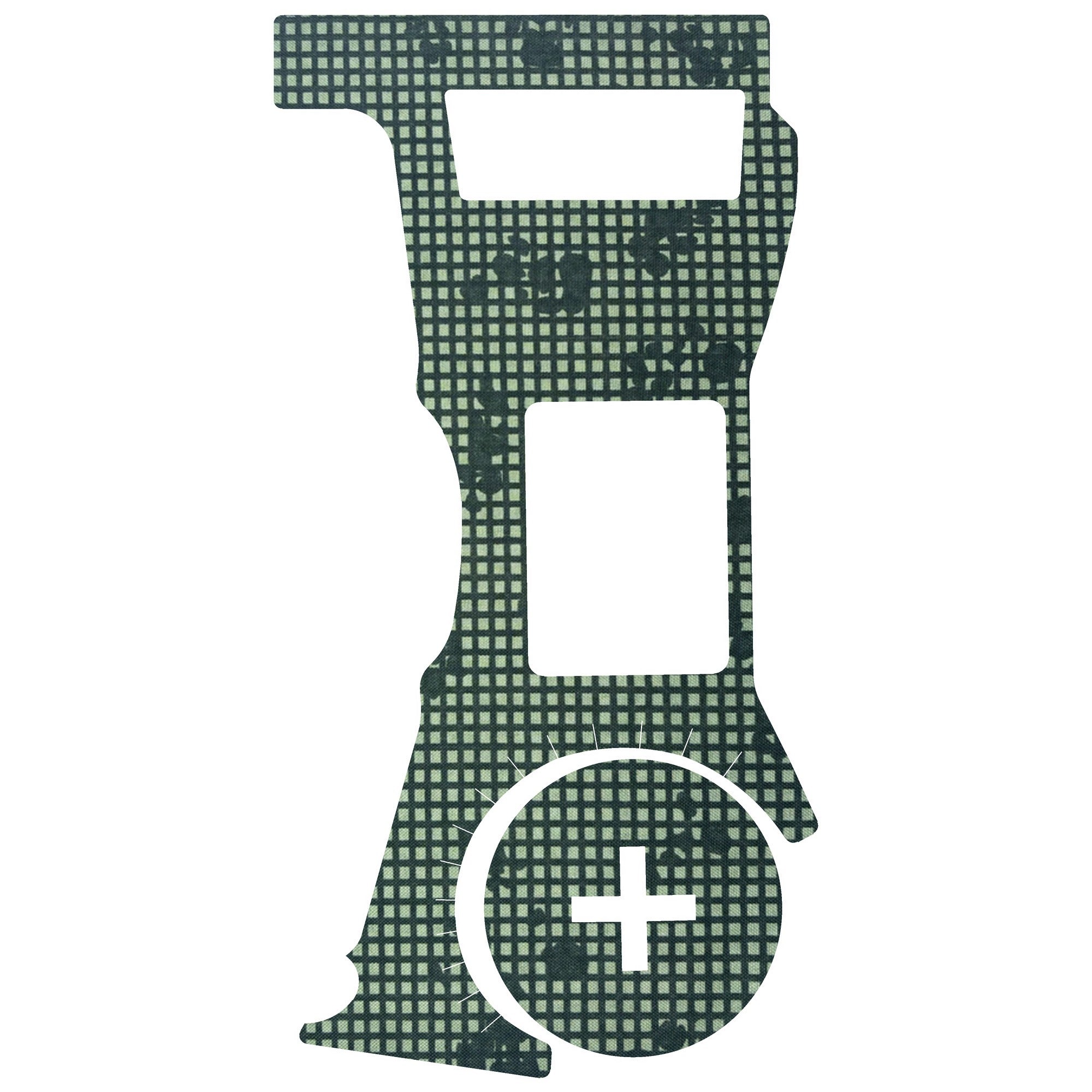 Vortex Defender ST (Enclosed) optic wrap kit outline, Desert Night Camo