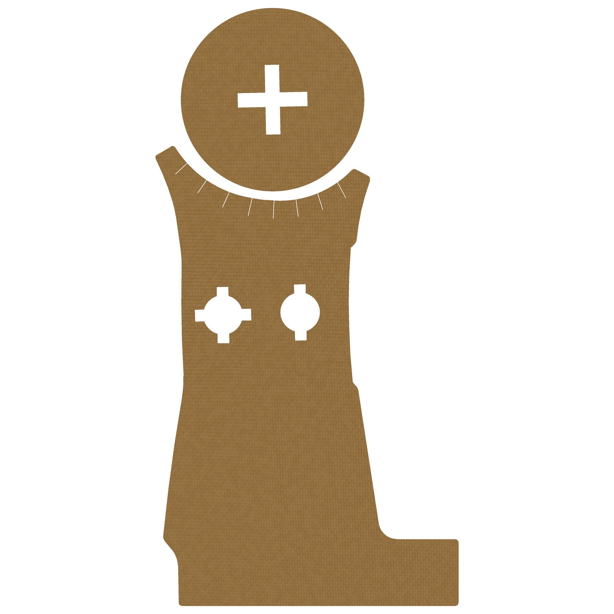 Vortex Venom (Enclosed) optic wrap kit outline, Coyote