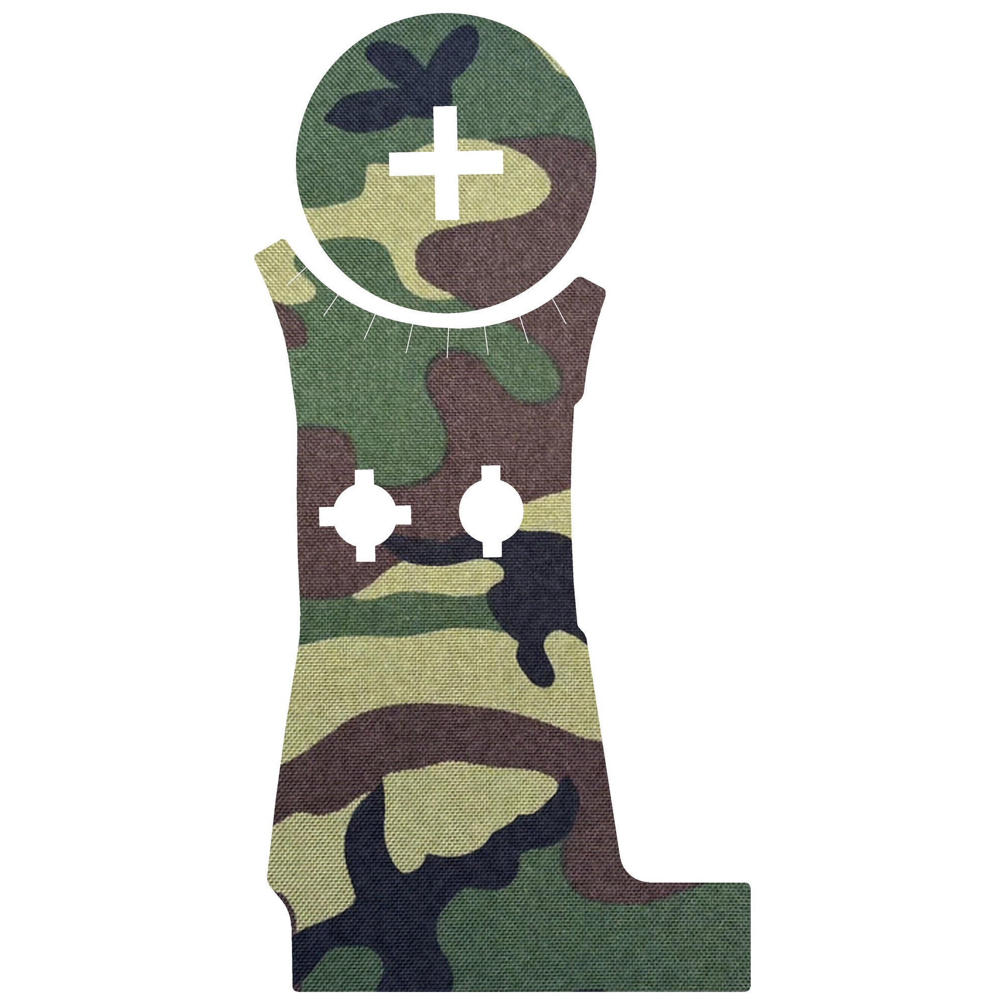 Vortex Venom (Enclosed) optic wrap kit outline, M81 Woodland