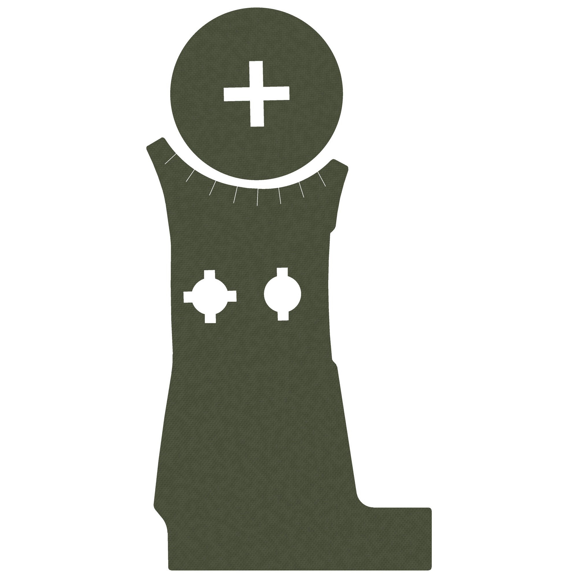 Vortex Venom (Enclosed) optic wrap kit outline, OD Green