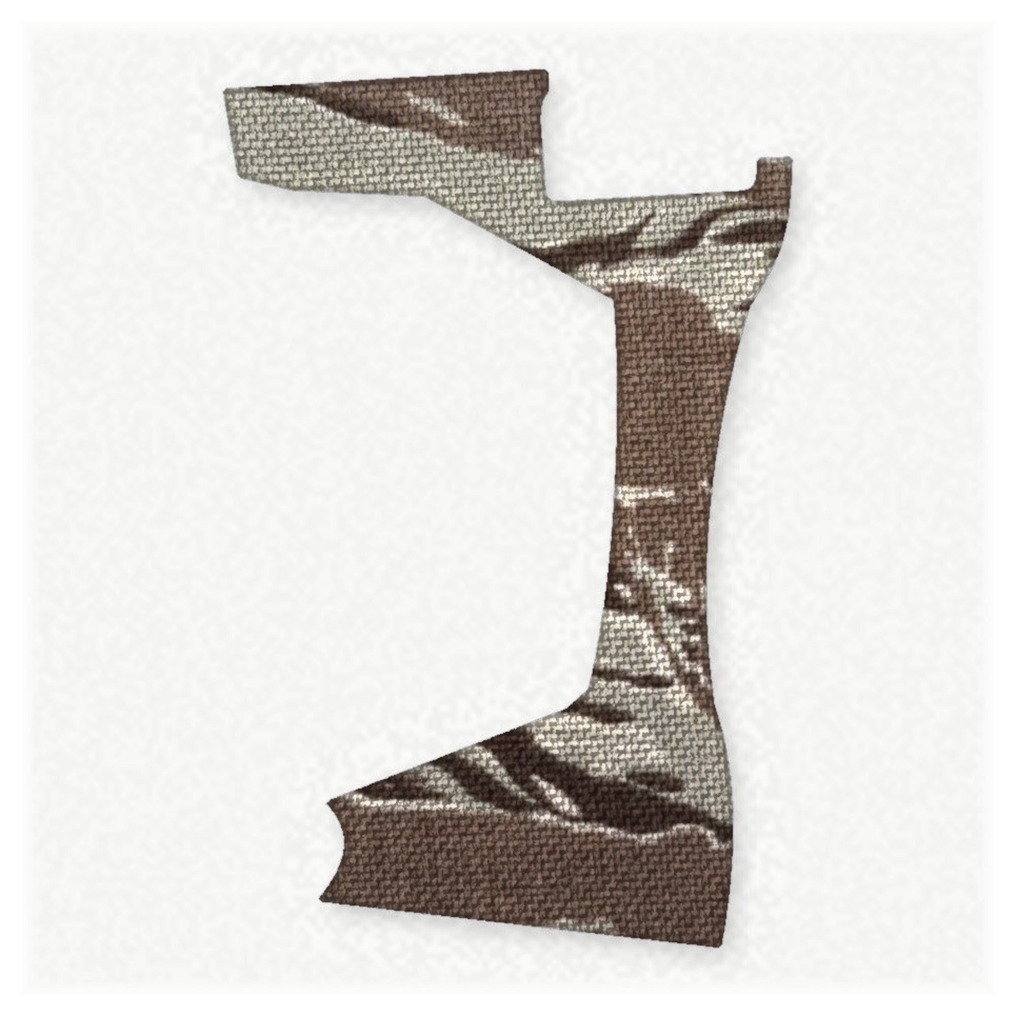 Vortex Viper optic wrap kit outline, Tiger Stripe (Desert)