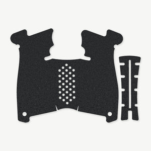 Grip Kit for Walther PDP F - die-cut Cordura 1000D kit pieces in Black - Combat Textiles